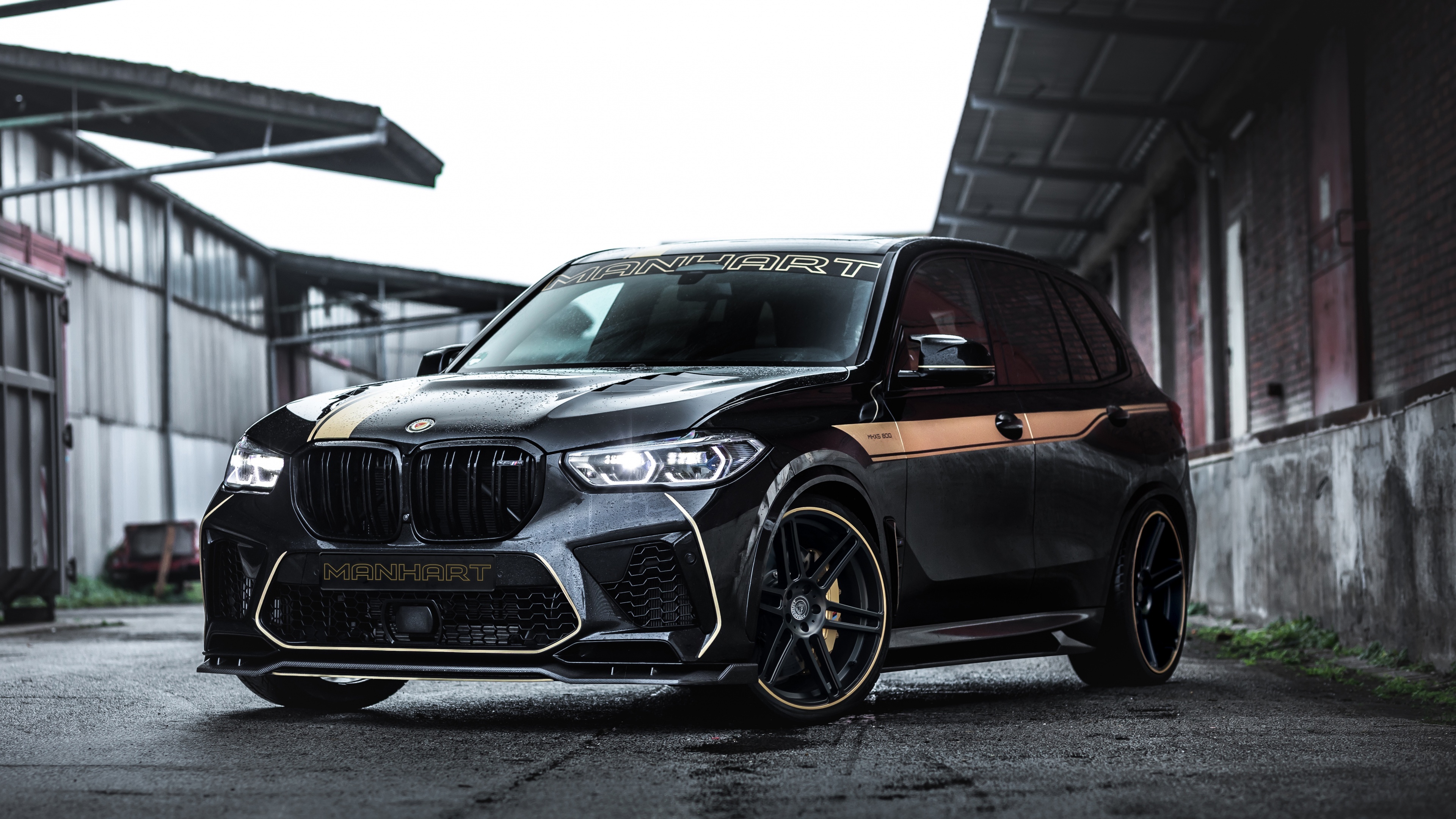 BMW X5, Manhart MHX5 800, Black cars, 5K, 3840x2160 4K Desktop