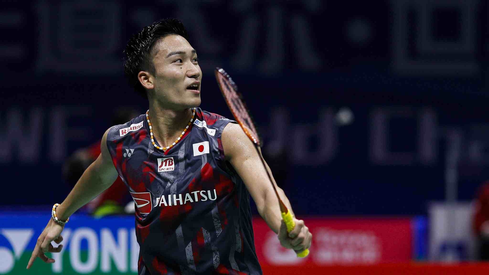 2018 BWF World Championships, Kento Momota Wallpaper, 2050x1160 HD Desktop