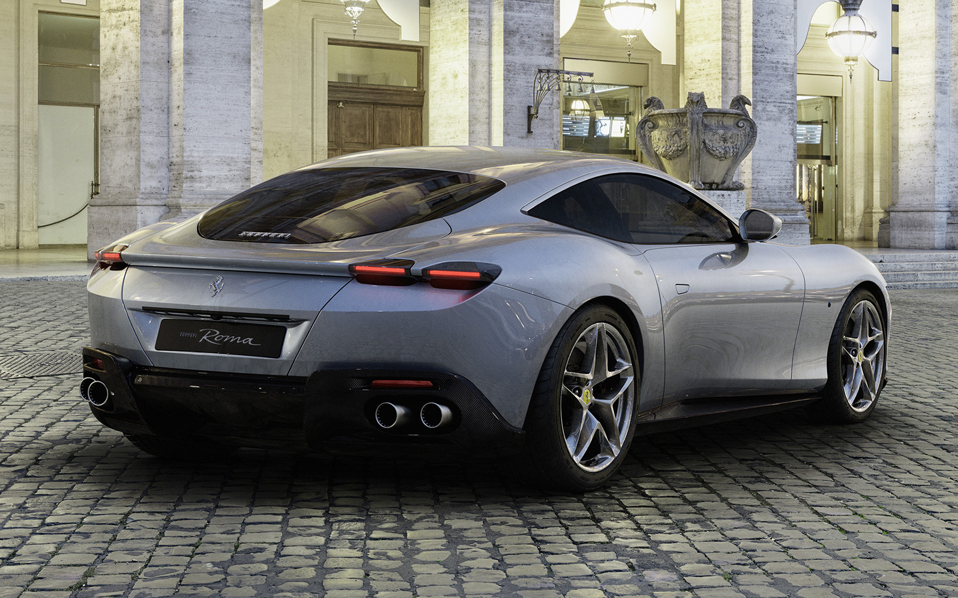 Ferrari Roma, Striking auto, HD images, Car pixel, 1920x1200 HD Desktop