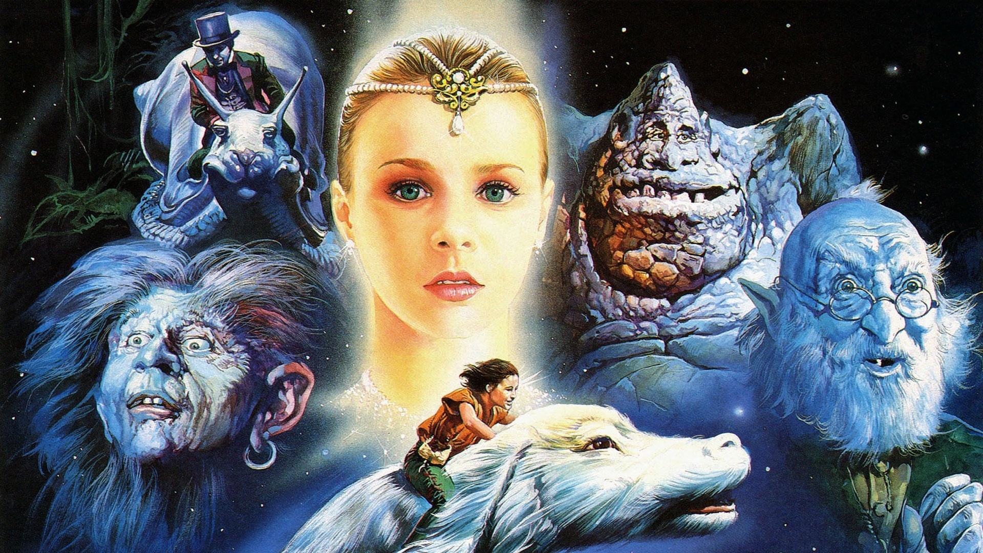 The NeverEnding Story, 1984 backdrops, Movie database, TMDB, 1920x1080 Full HD Desktop