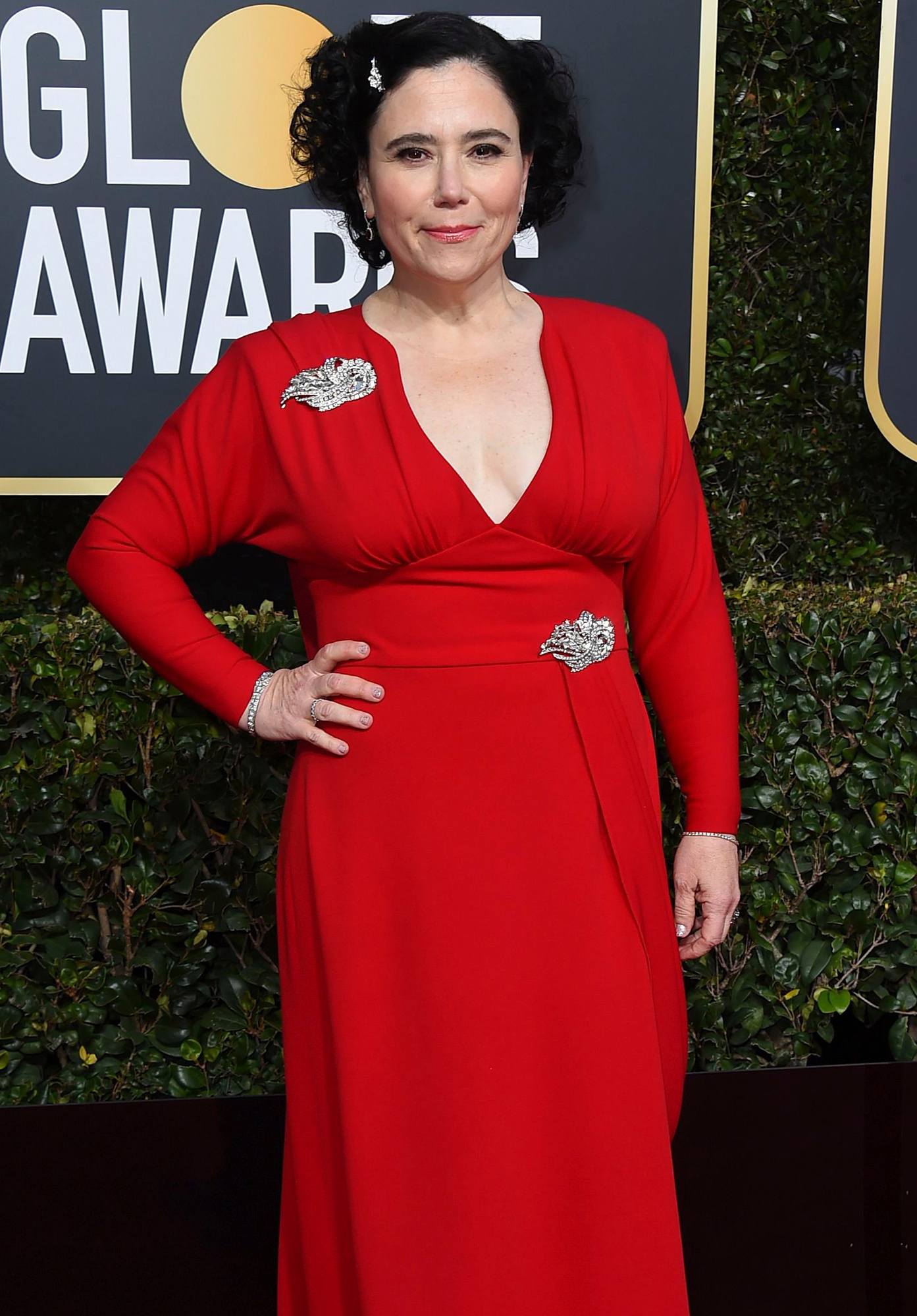 2019 Golden Globes, Alex Borstein Wallpaper, 1400x2000 HD Phone