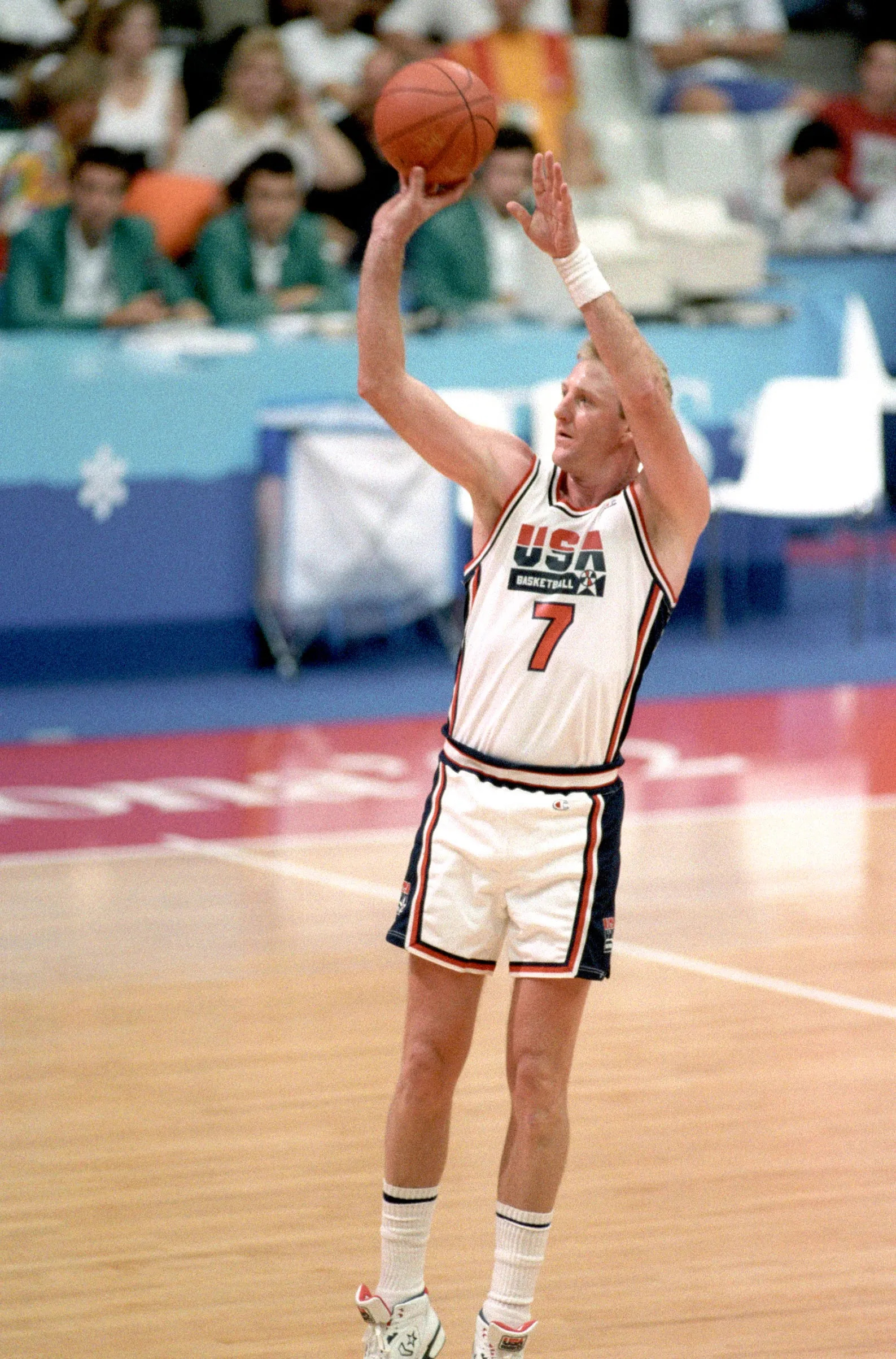 1992 Summer Olympics, Larry Bird Wallpaper, 1590x2410 HD Phone