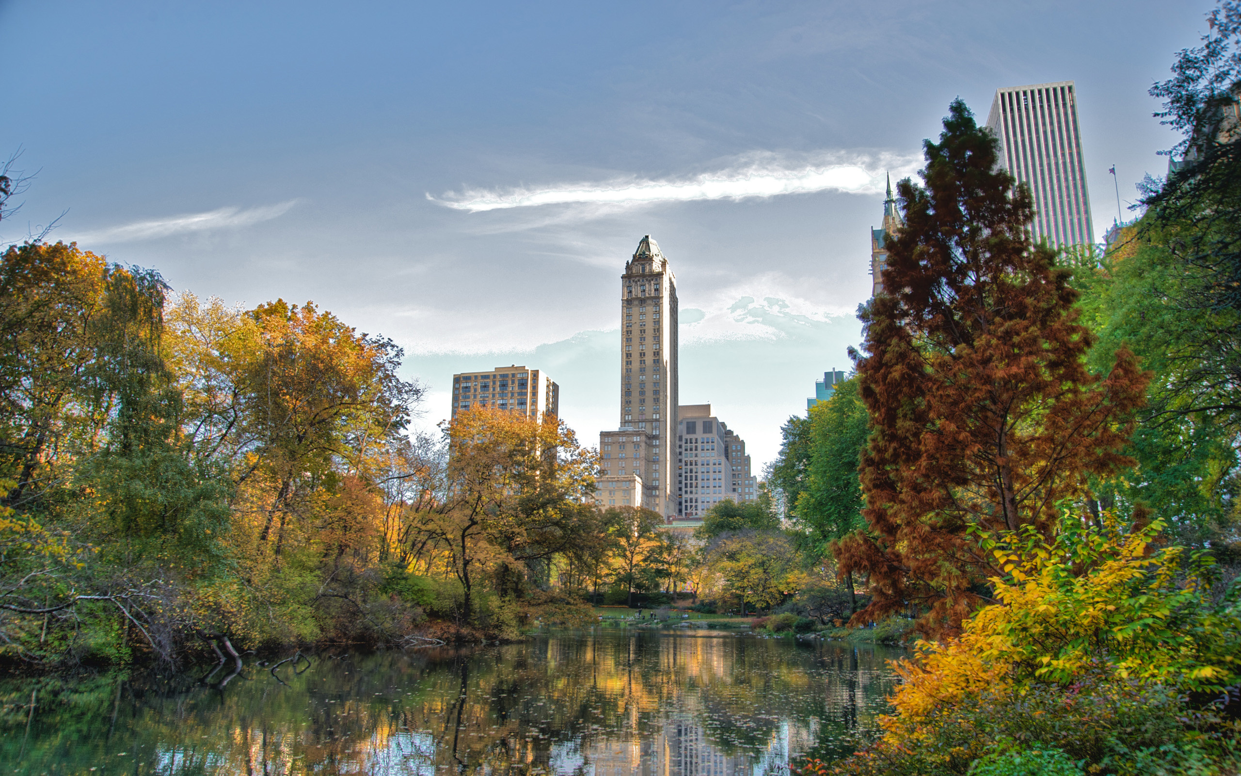 Excellent HD wallpapers of Central Park, Photographic masterpieces, Captivating visuals, Park exploration, 2560x1600 HD Desktop