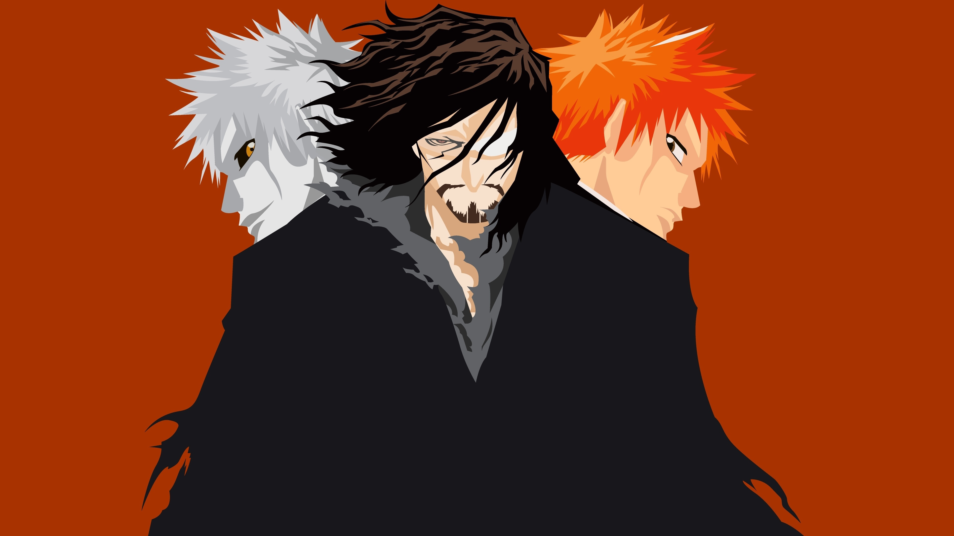 Bleach anime boys, 4K wallpaper, UHD resolution, Widescreen beauty, 3840x2160 4K Desktop