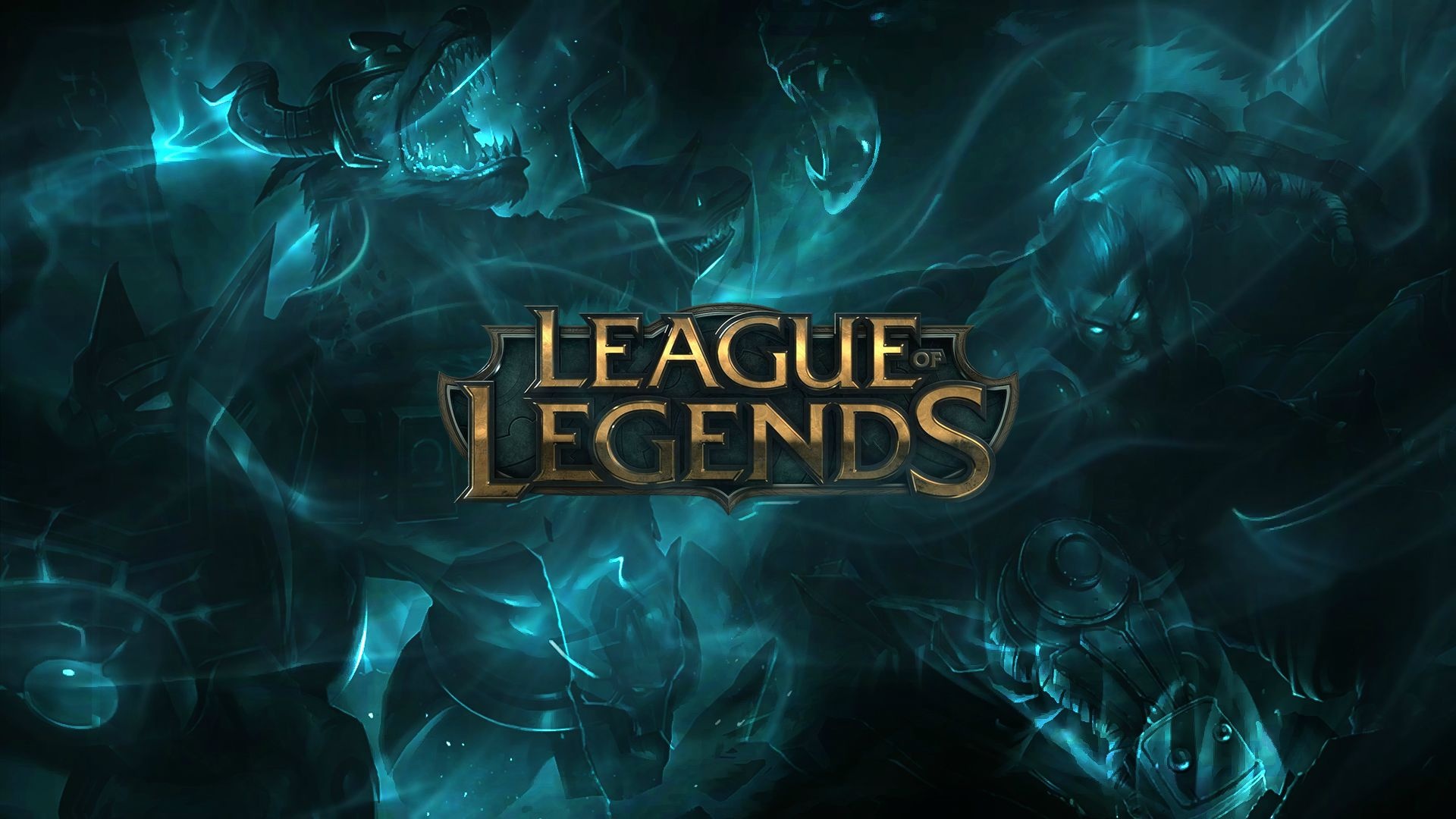 League of Legends, Gaming, Logo, Backgrounds, 1920x1080 Full HD Desktop