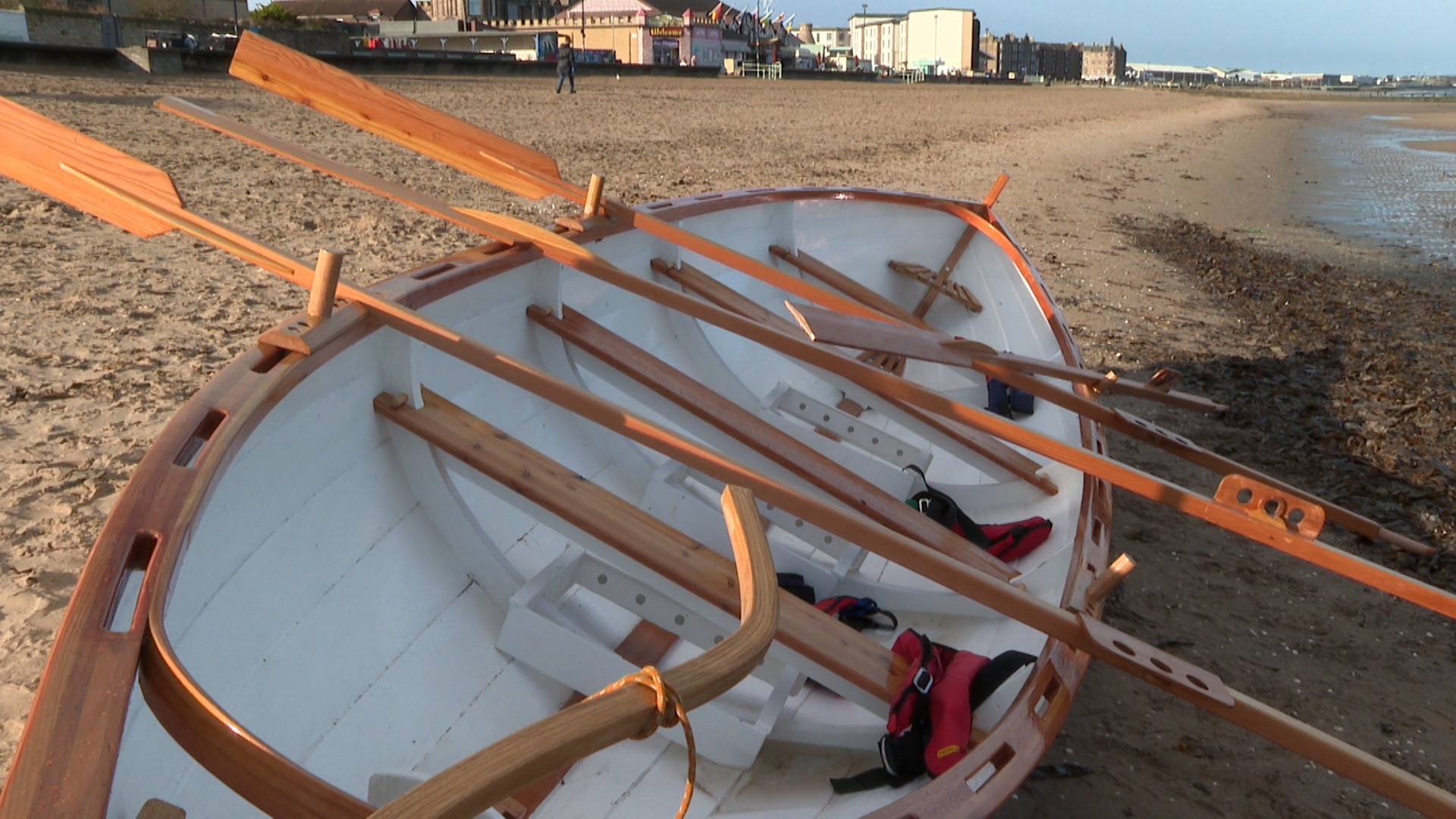 Pupils build skiff, Unique school project, Hands-on learning, Boat construction, 1920x1080 Full HD Desktop