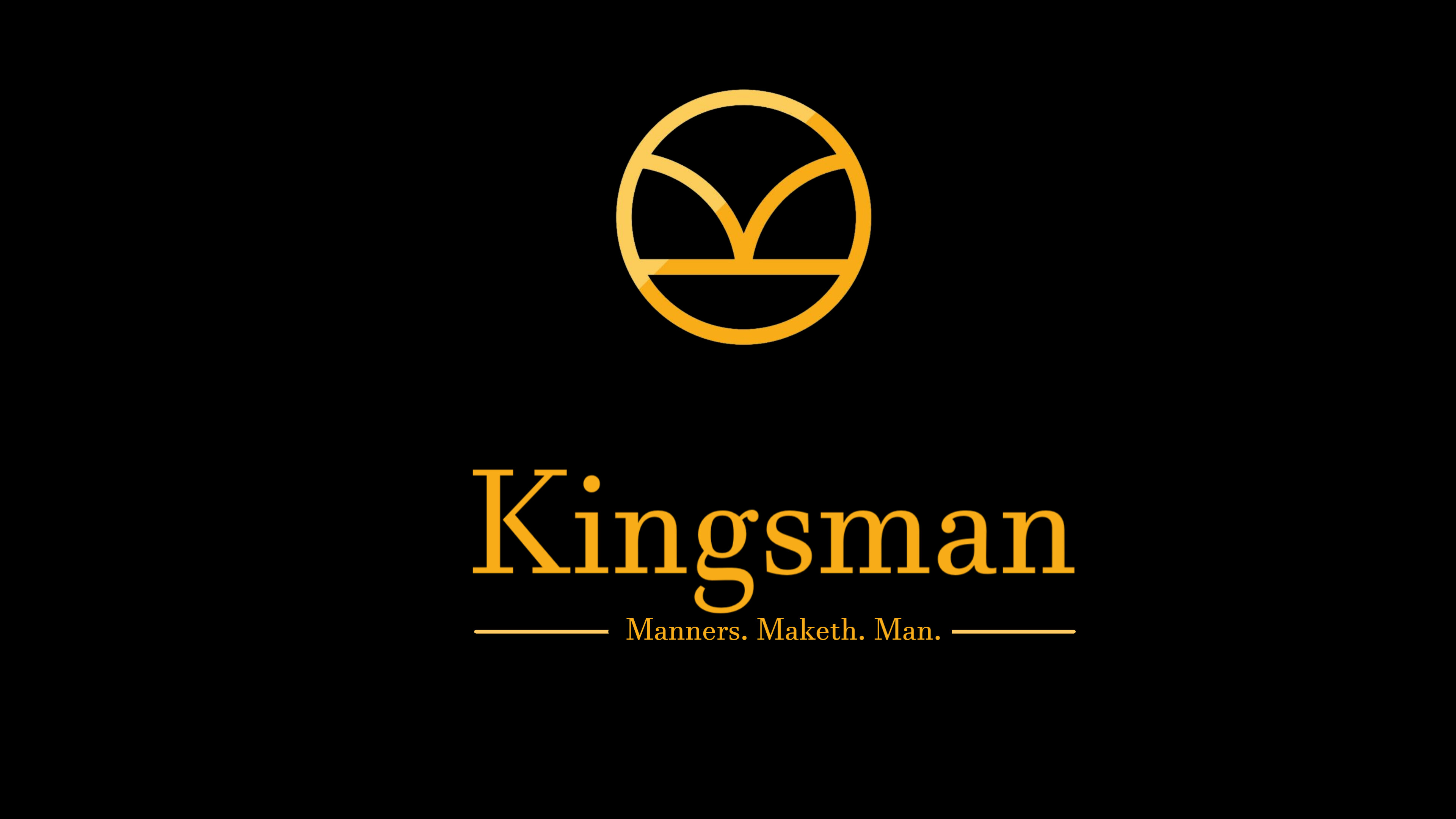 Kingsman Logo, The King's Man Wallpaper, 3840x2160 4K Desktop