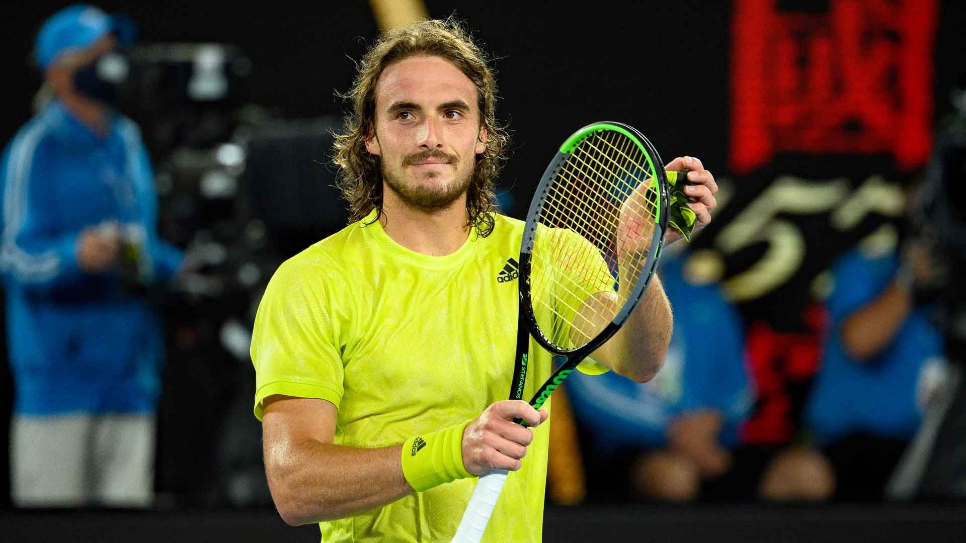 Stefanos Tsitsipas, Quarantine buddy, ATP Tour, 1920x1080 Full HD Desktop