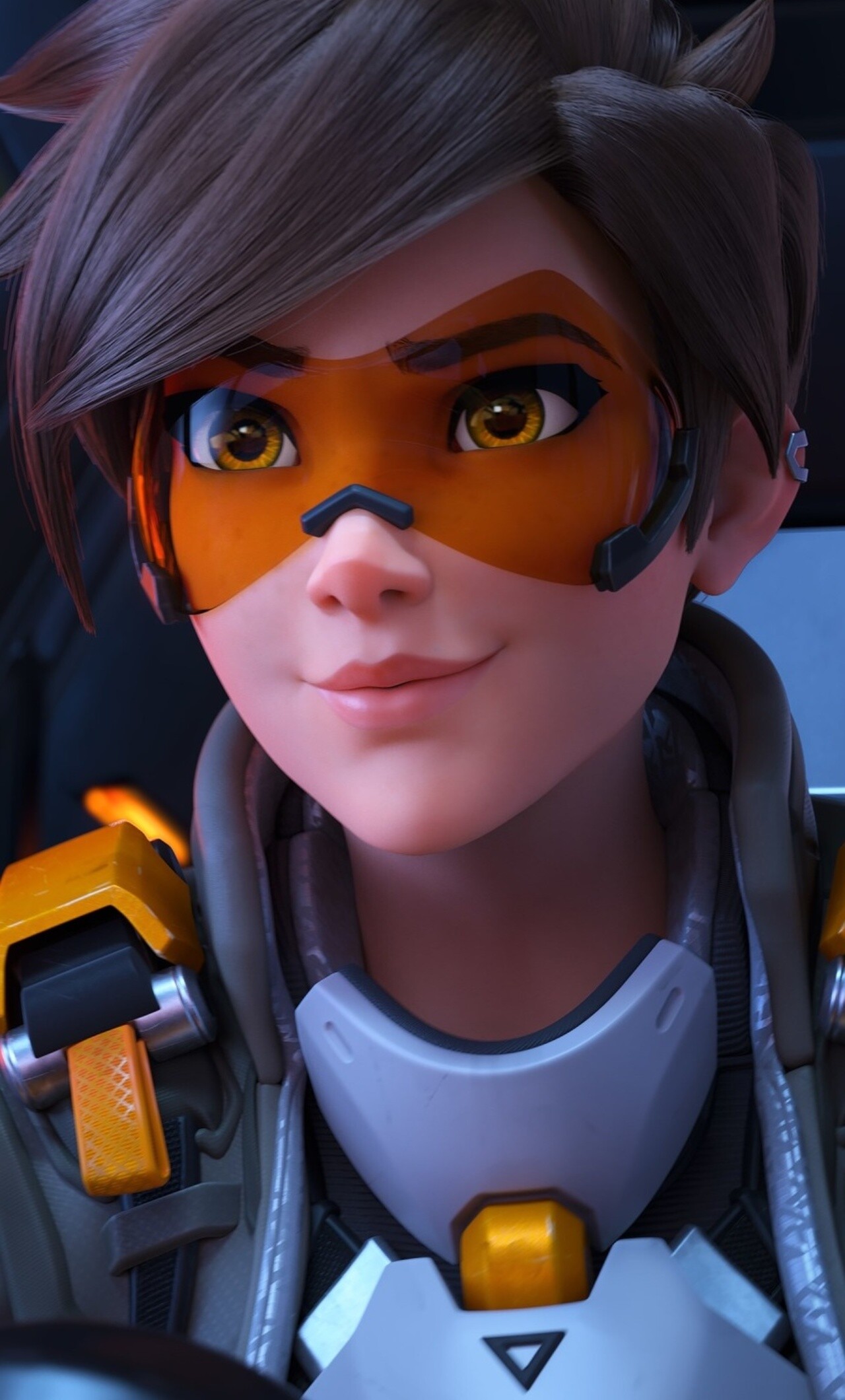 Tracer Overwatch 2, HD wallpapers, Dynamic illustrations, High-quality visuals, 1280x2120 HD Phone