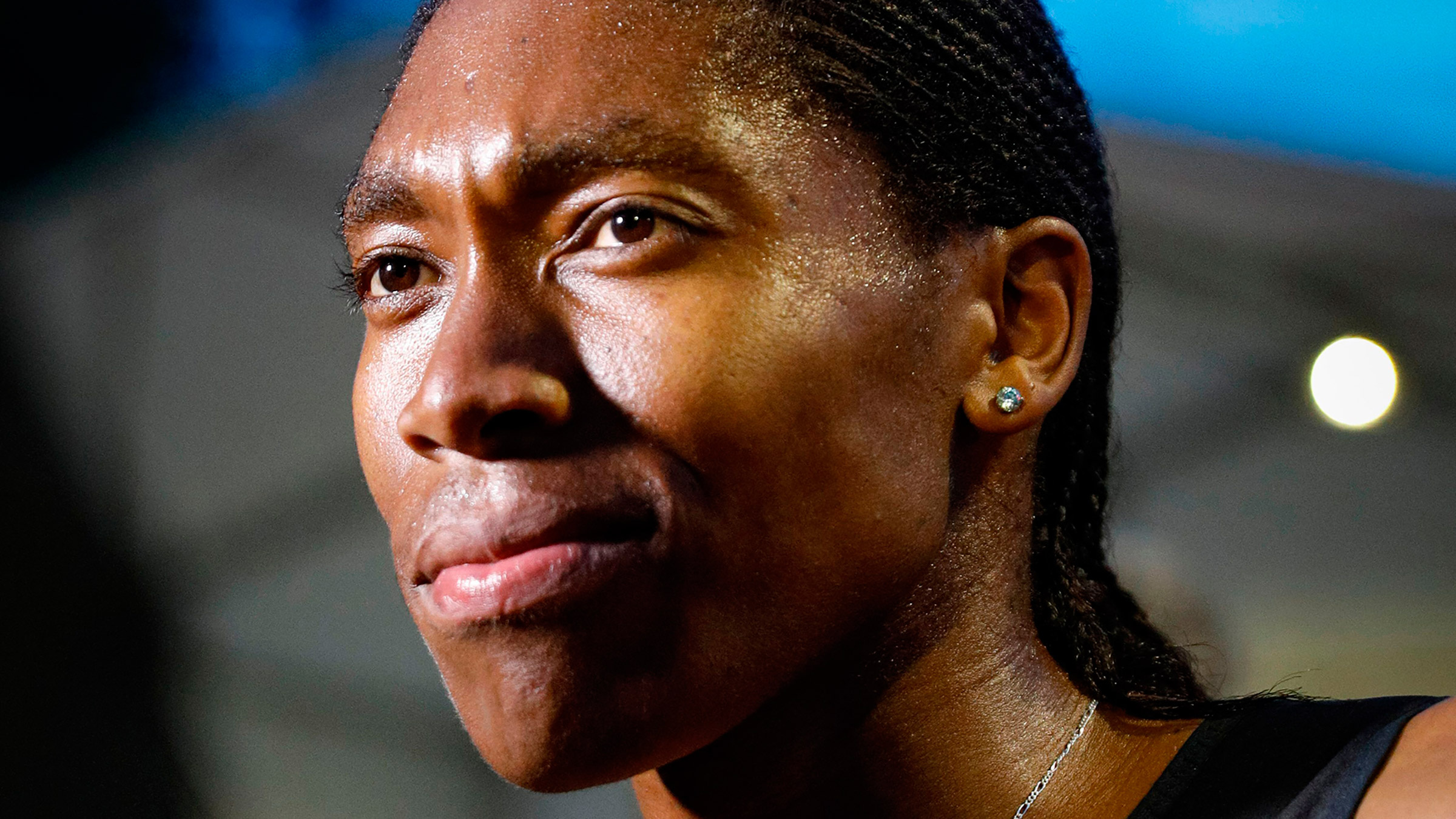 Caster Semenya, Fighter for rights, Running champion, Sports icon, 2400x1350 HD Desktop