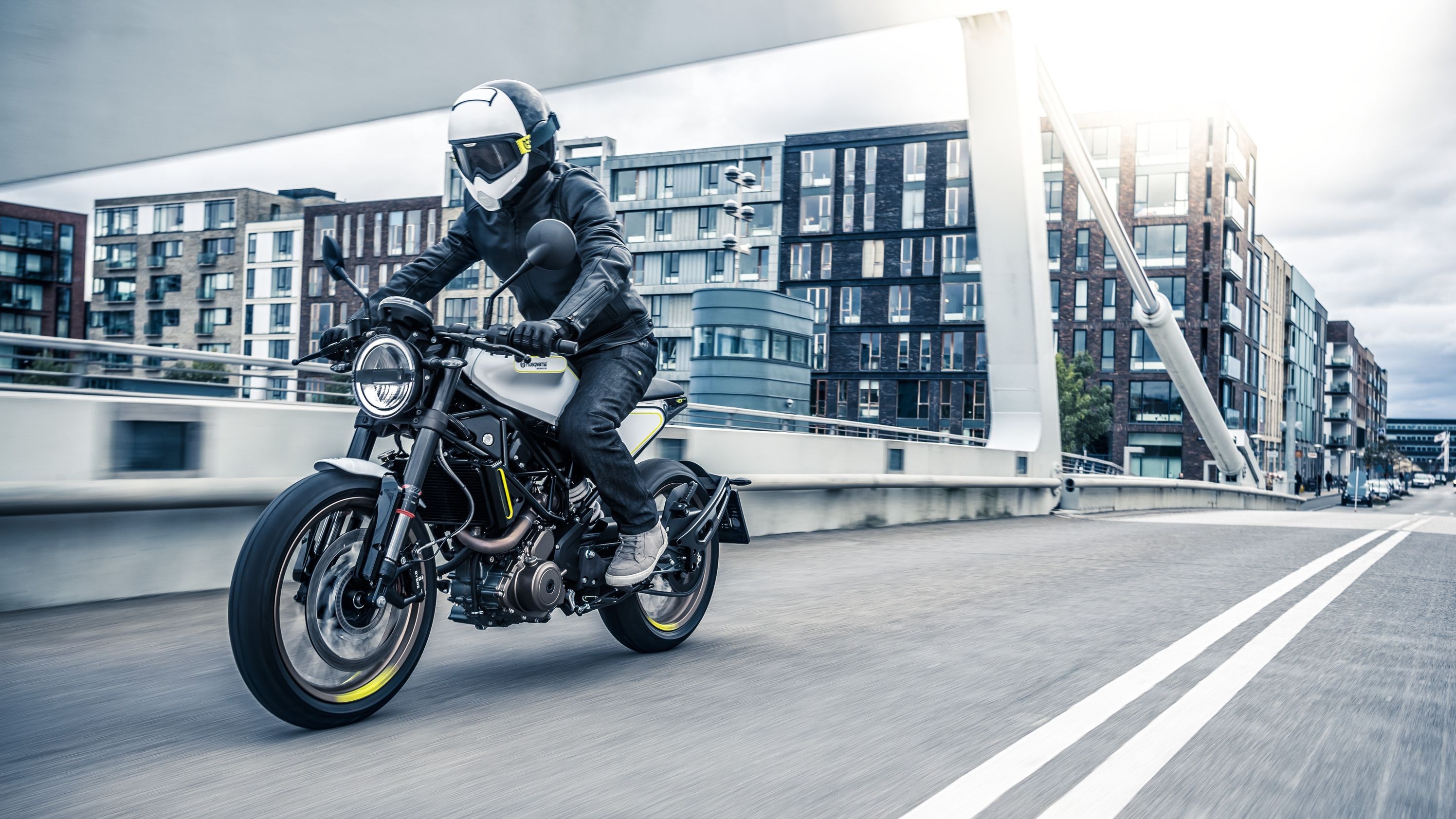 Husqvarna Bike, Auto industry, 2018 2019 Husqvarna Vitpilen 401, Top speed, 3000x1690 HD Desktop