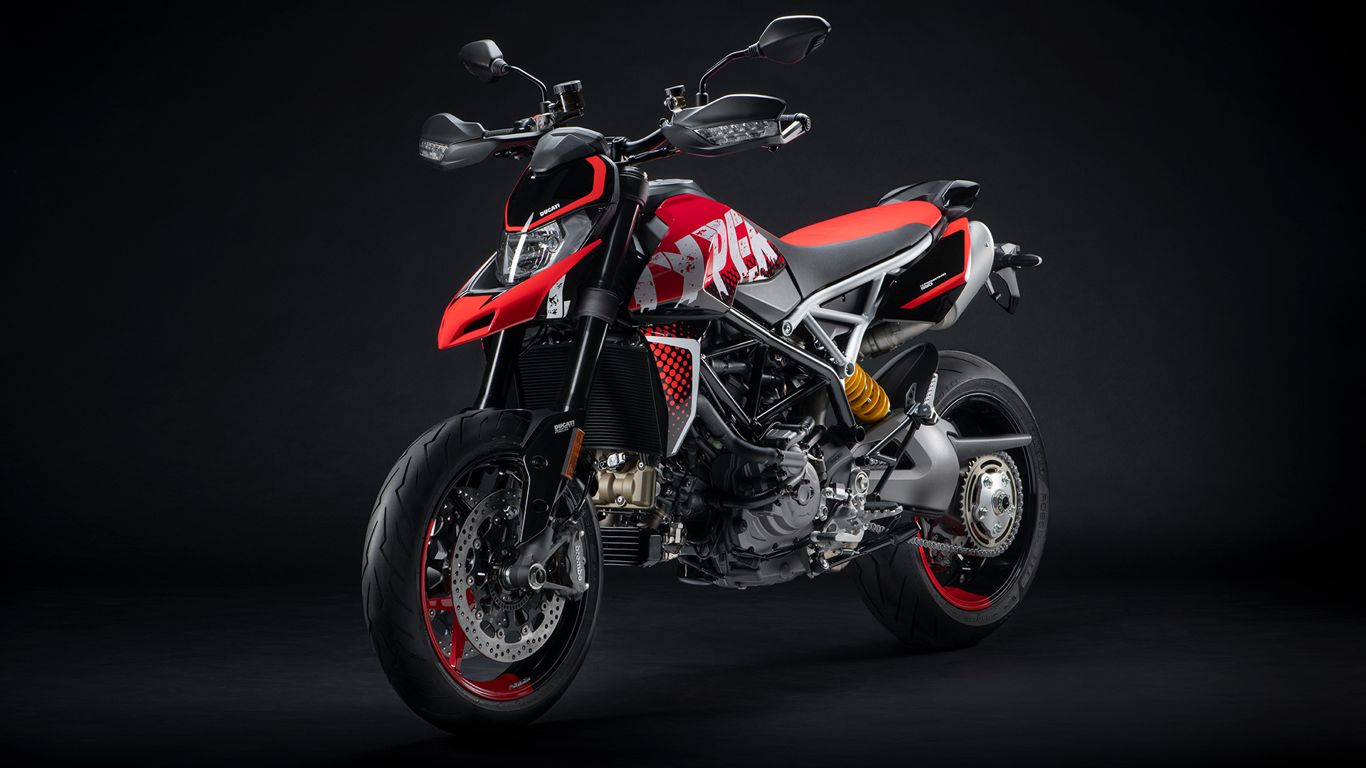 2021 Model, Ducati Hypermotard 950 Wallpaper, 1920x1080 Full HD Desktop