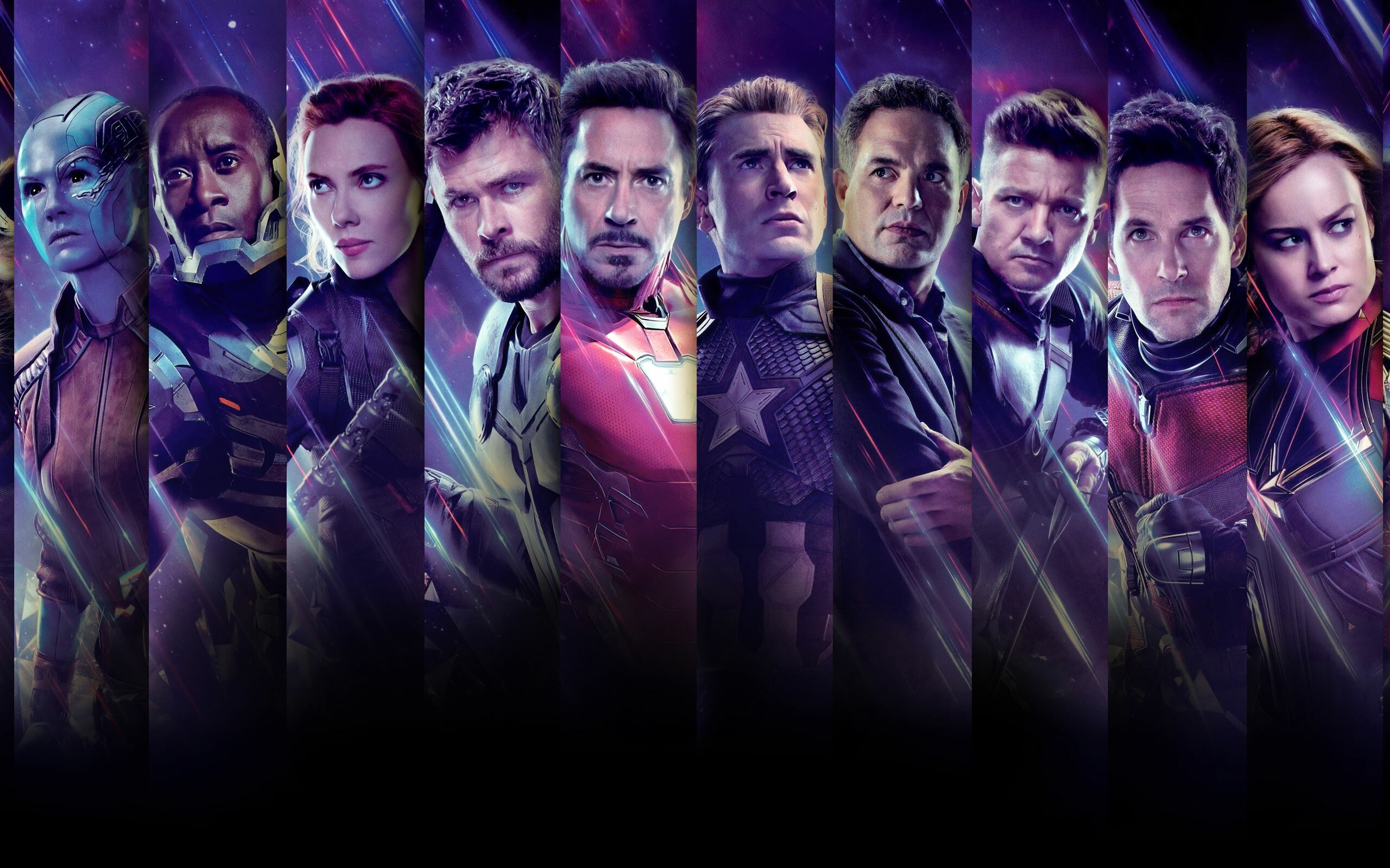 Avengers Endgame, Collage poster, 2560x1600 HD Desktop