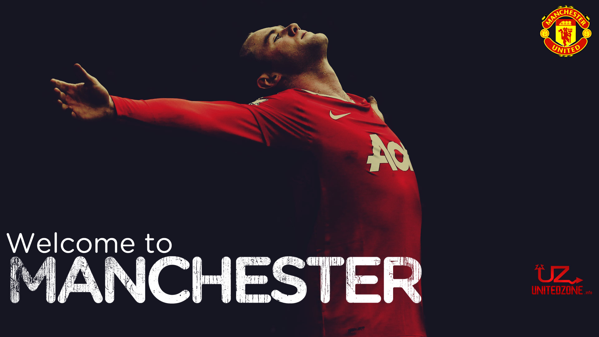 Wayne Rooney, Manchester United Wallpaper, 1920x1080 Full HD Desktop