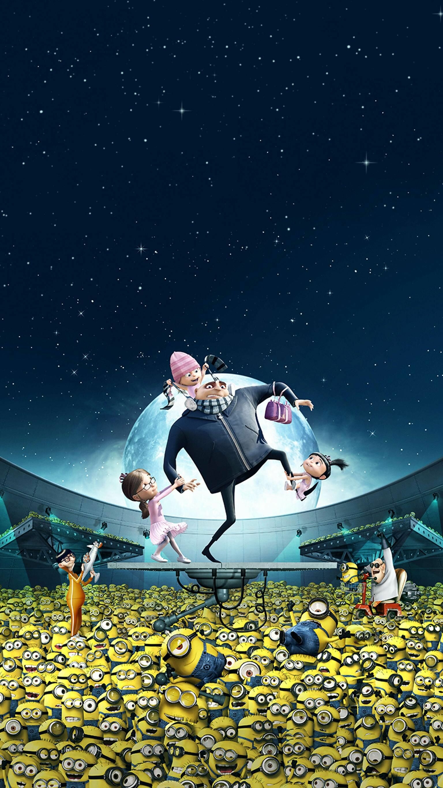 Despicable Me, Phone wallpaper, Moviemania, Minions, 1540x2740 HD Phone