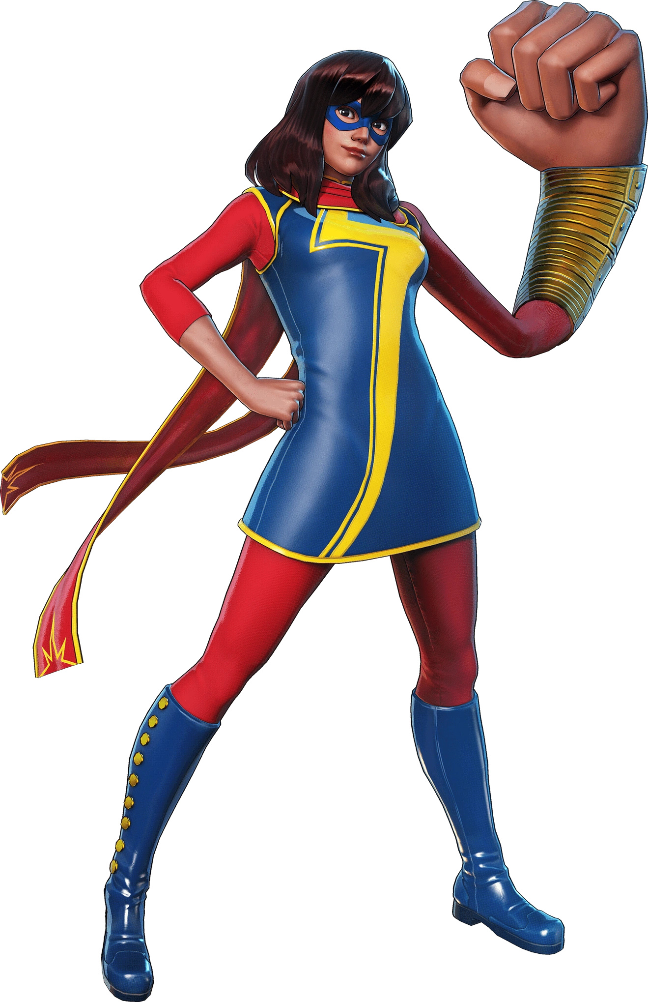 Ms. Marvel, Kamala Khan, Ultimate Alliance, Marvel's universe, 1320x2040 HD Phone