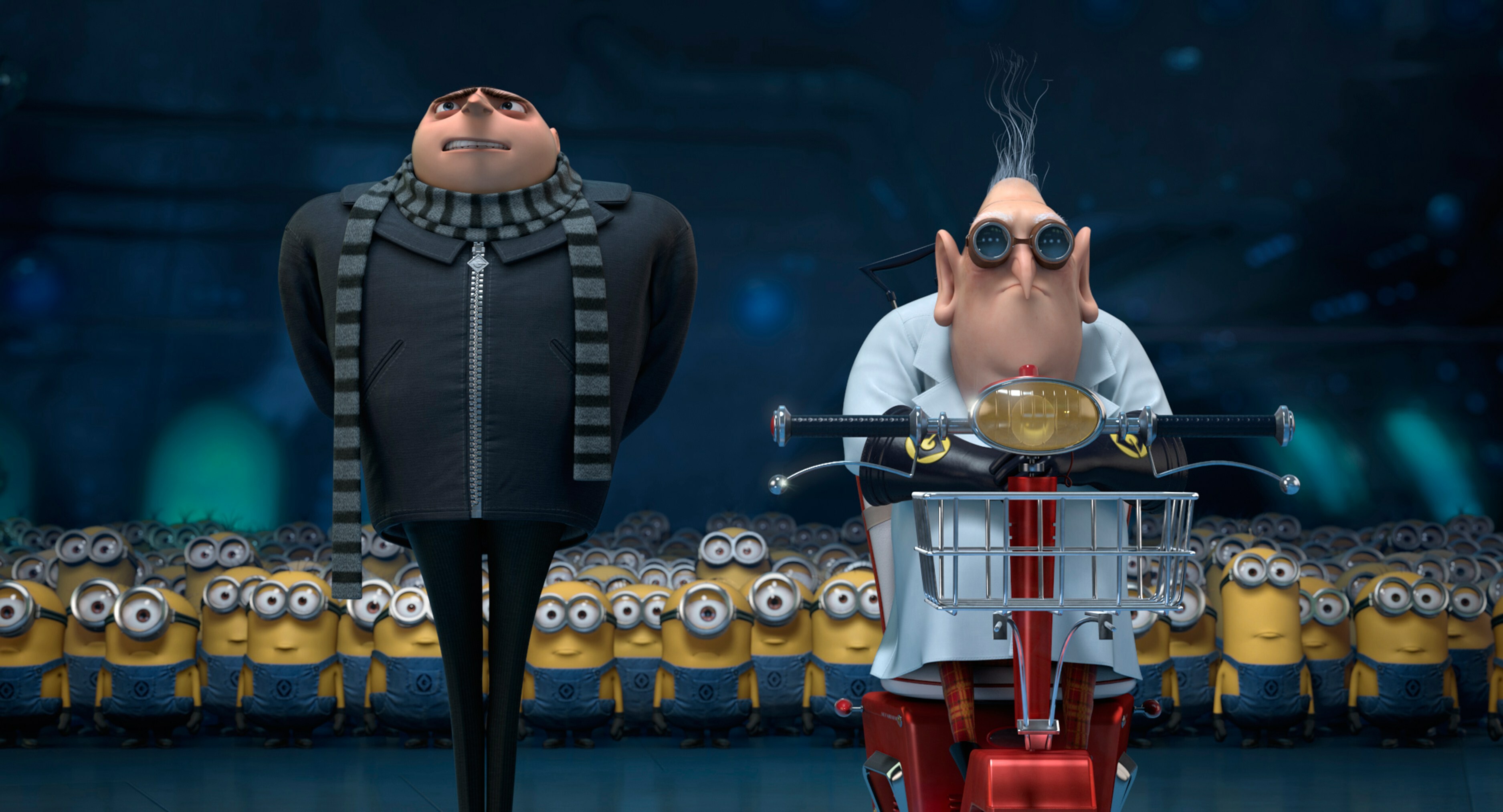 Gru and Dr. Nefario, Despicable Me Wallpaper, 3750x2030 HD Desktop