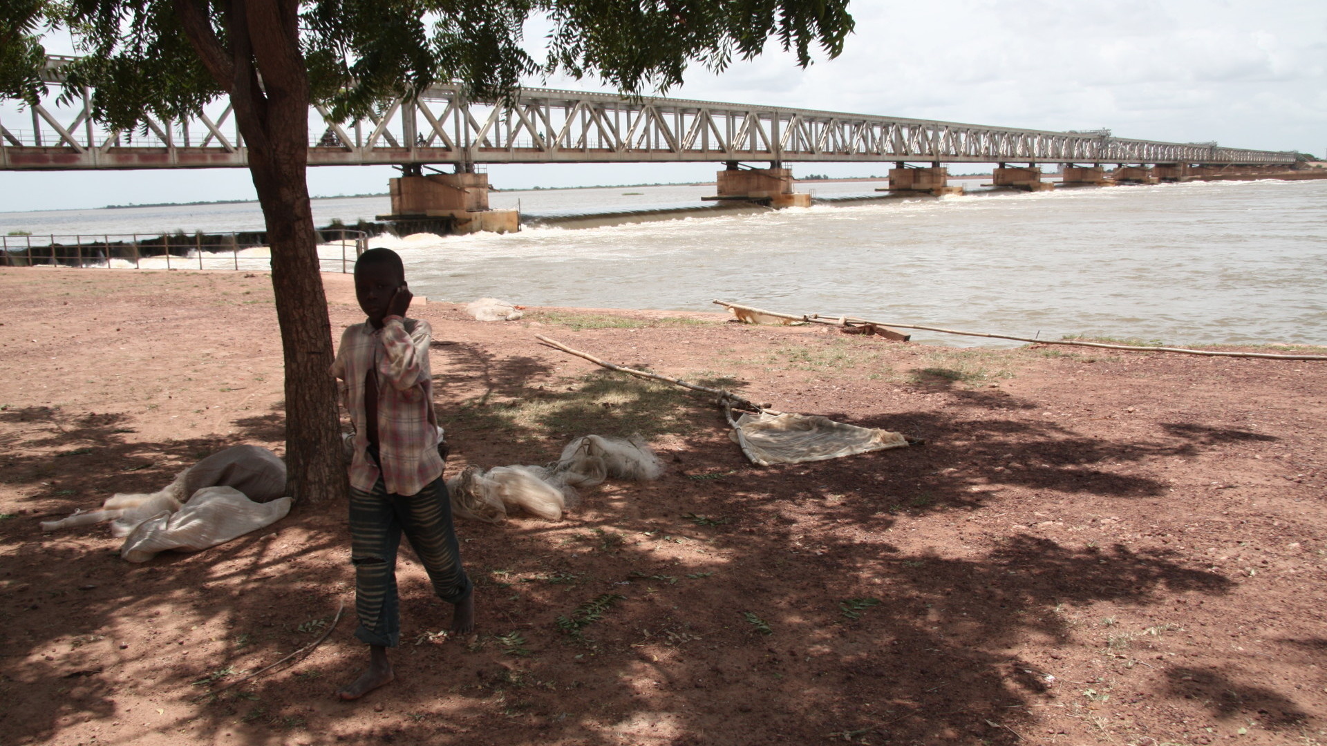 Niger River, Markala Dam, Bakary Kone, Wetlands International, 1920x1080 Full HD Desktop