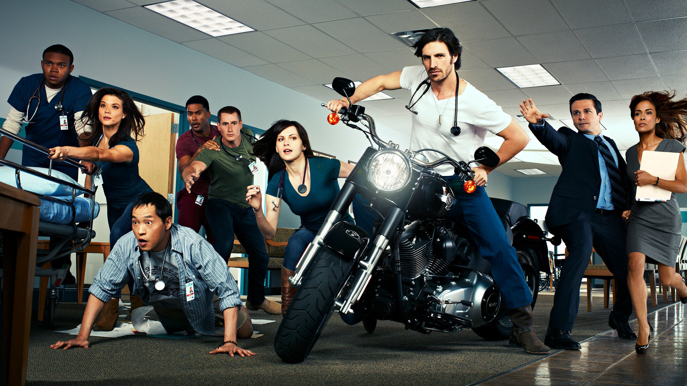 The Night Shift TV Series, Medical drama, Intense storylines, Outstanding cast, 2400x1350 HD Desktop