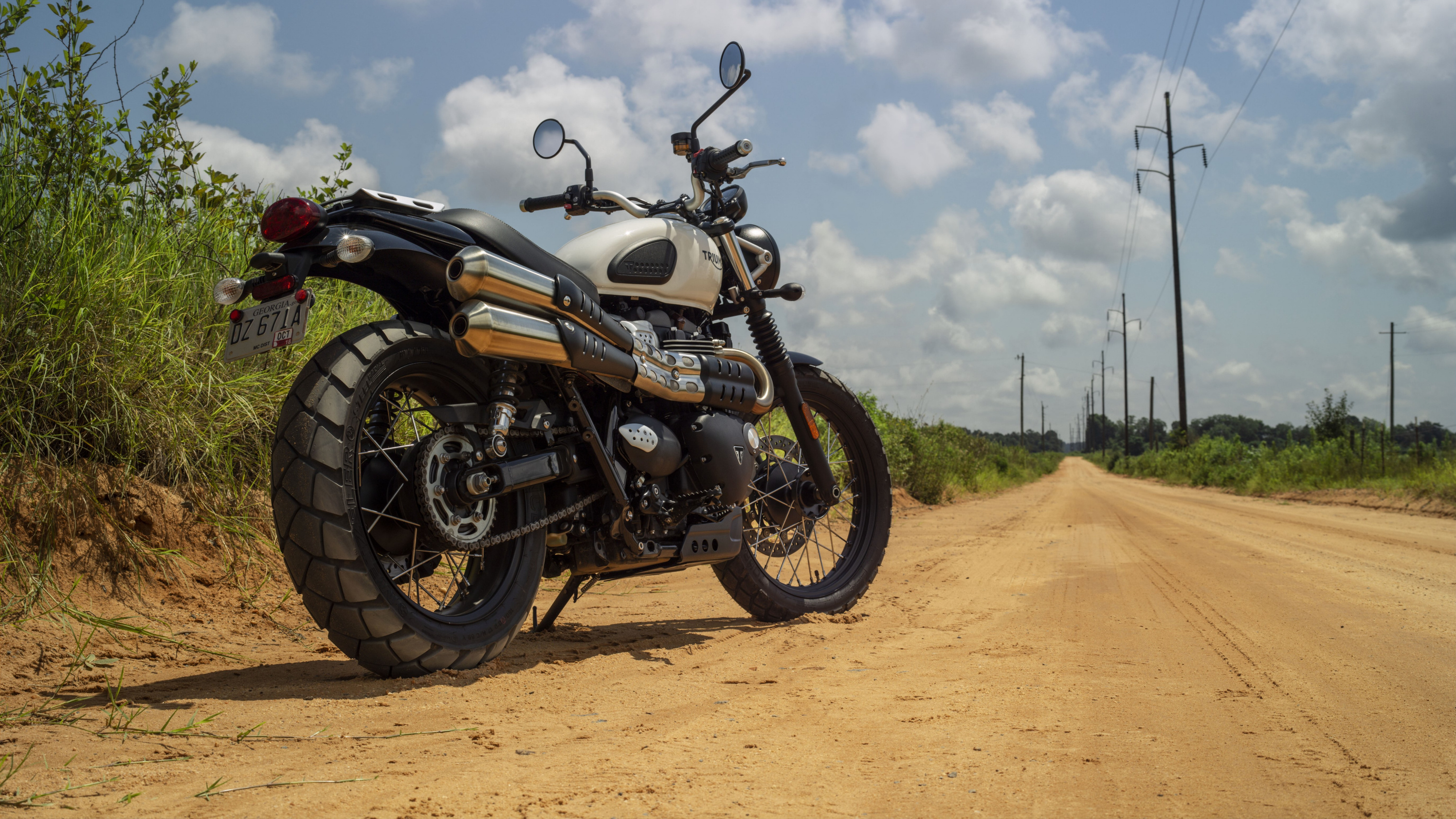 Triumph Street Scrambler, Off road deals, 3000x1690 HD Desktop