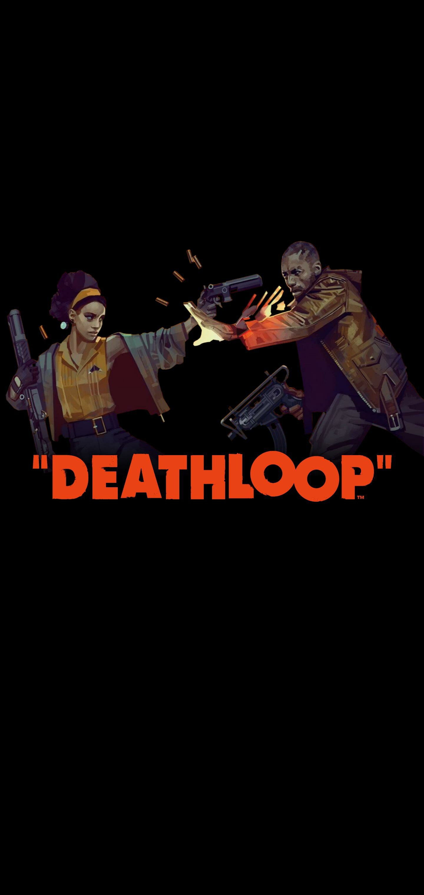 Logo, Deathloop Wallpaper, 1440x3040 HD Phone