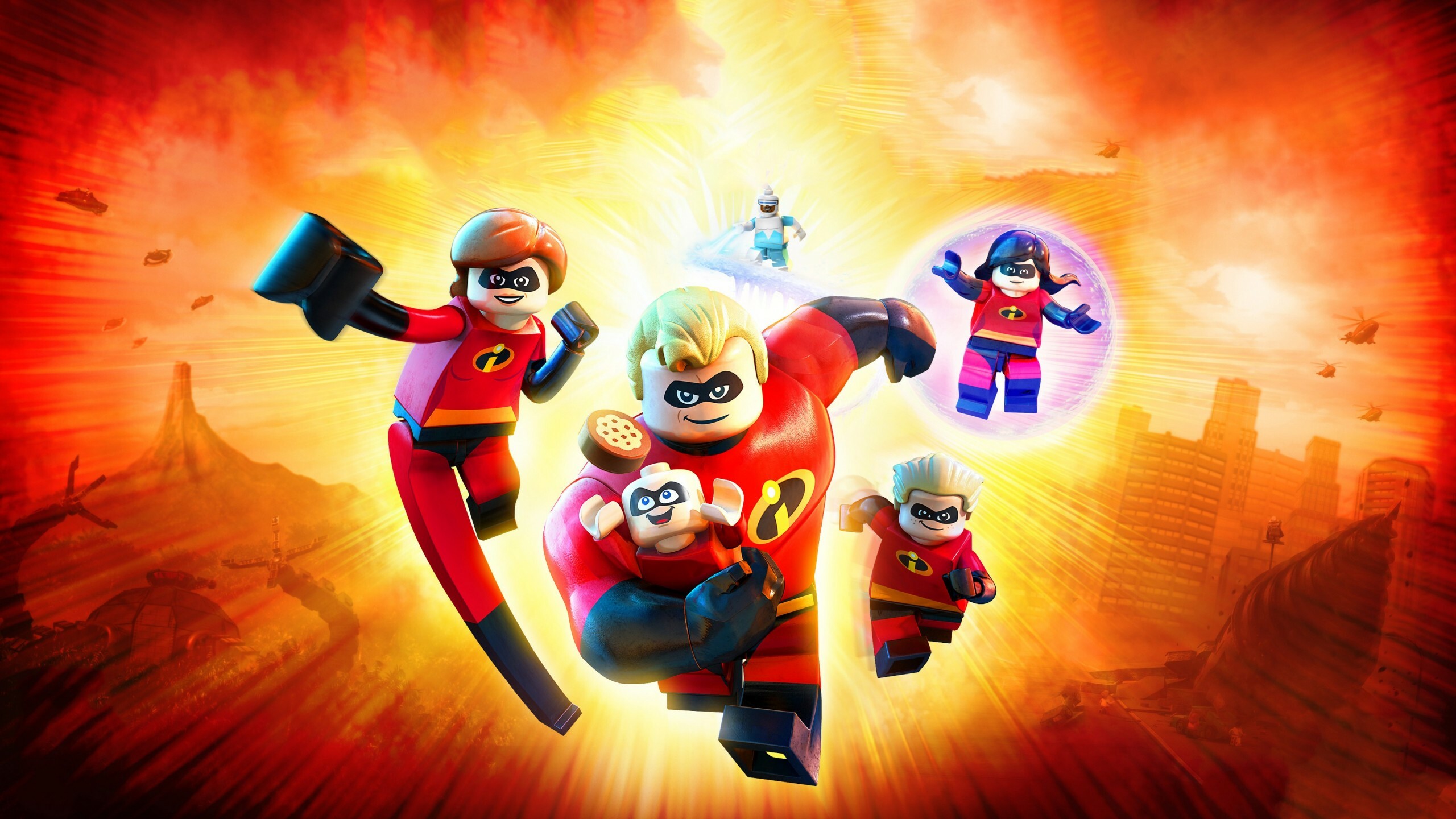 The Incredibles, Lego Wallpaper, 2560x1440 HD Desktop