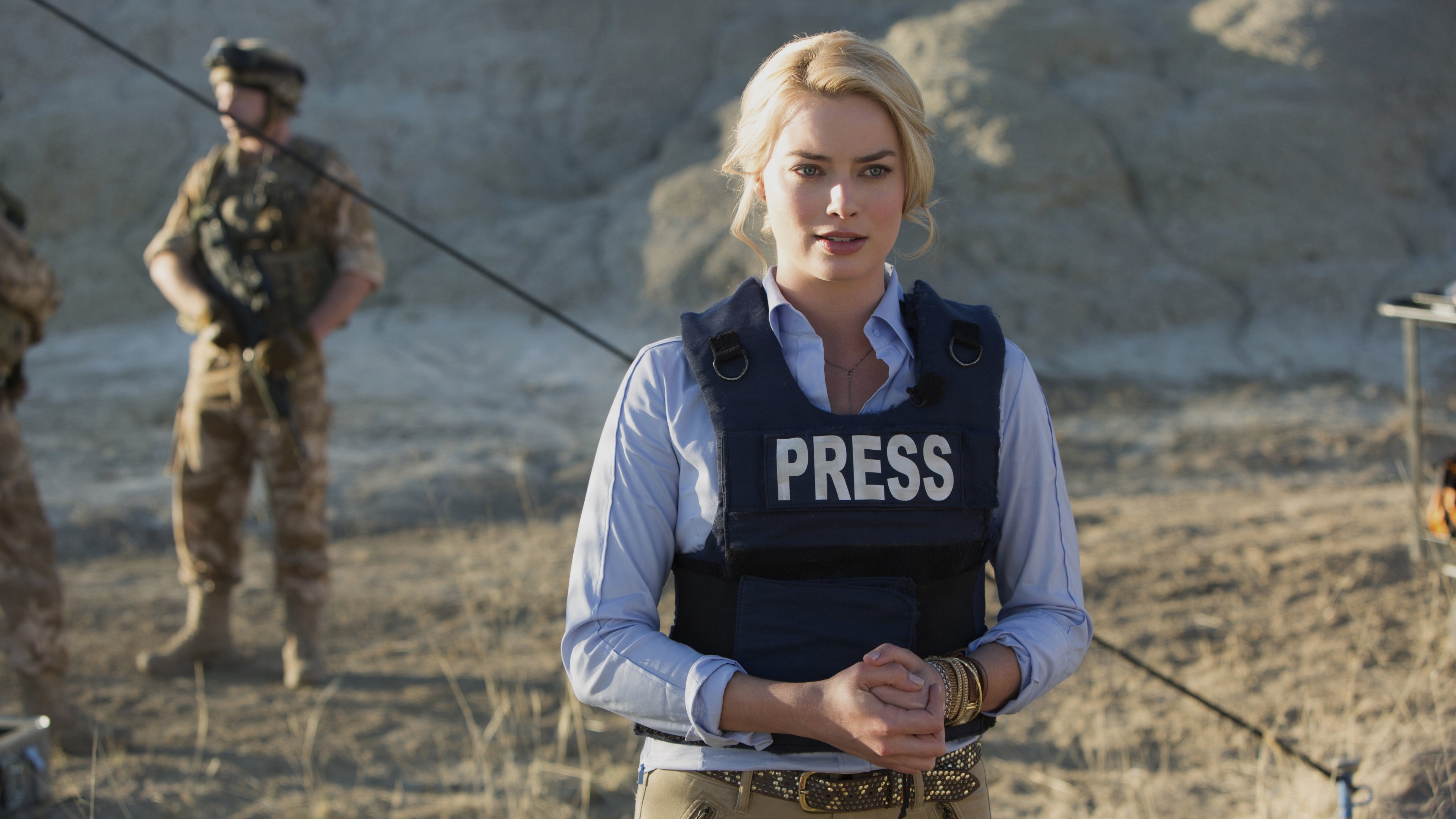 Whiskey Tango Foxtrot, Margot Robbie, Best movies, 2016 movies, 3840x2160 4K Desktop