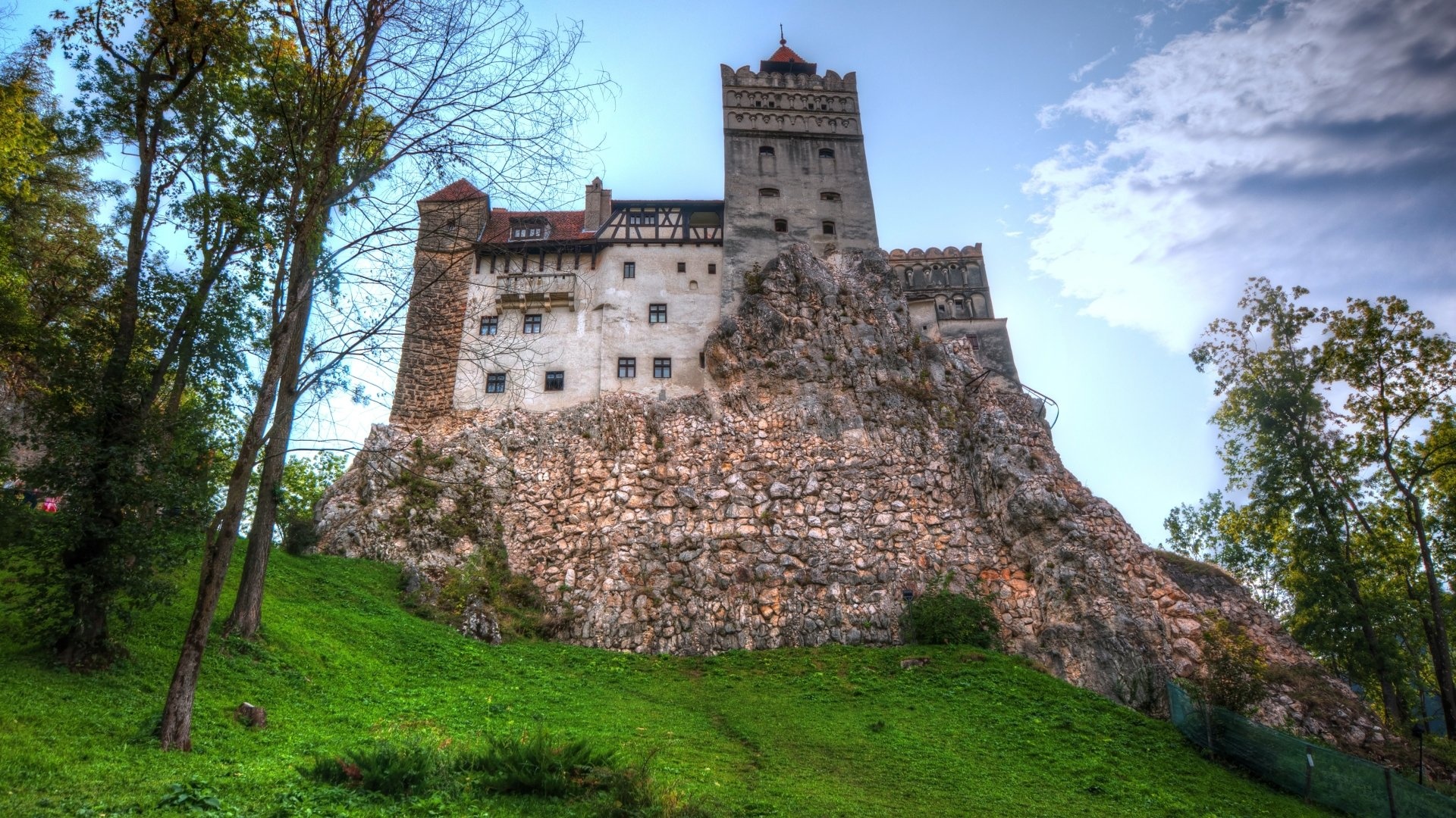 Bran Castle, HD, Wallpapers, 1920x1080 Full HD Desktop