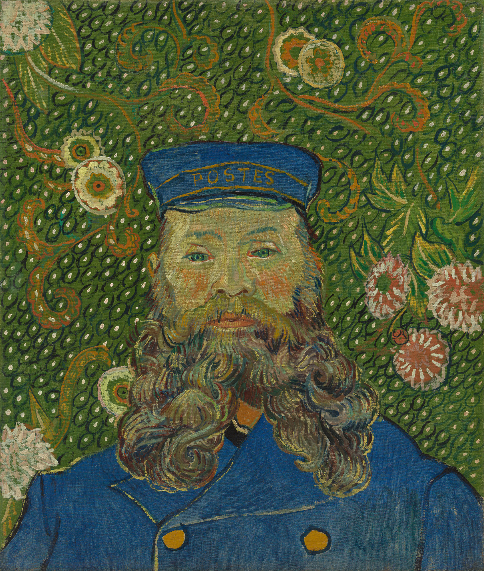 Portrait of Joseph Roulin, Vincent van Gogh Wallpaper, 1700x2000 HD Phone