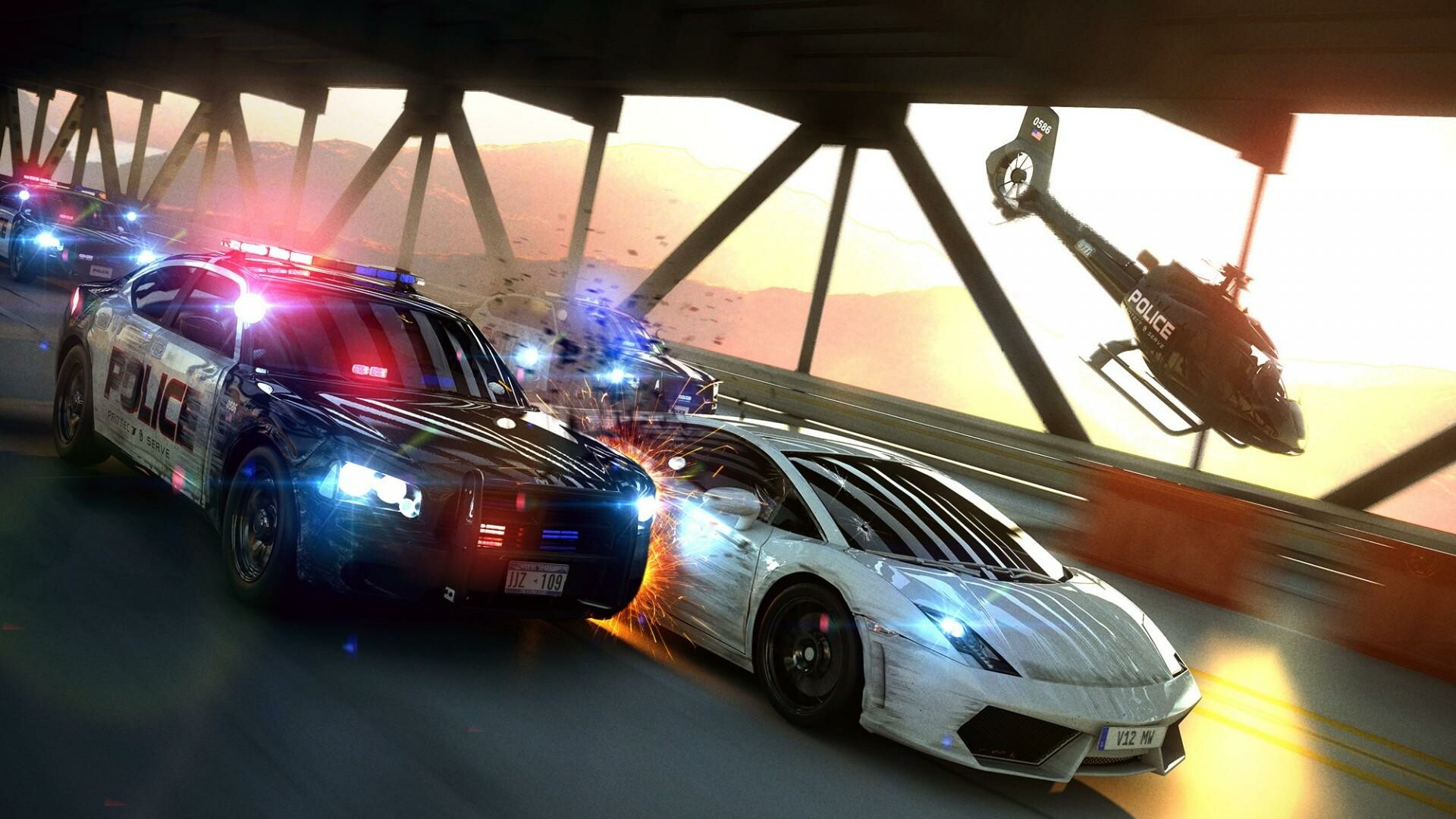 Need for Speed Hot Pursuit Remastered, Police wallpapers, HD resolution, Law enforcement, 1920x1080 Full HD Desktop