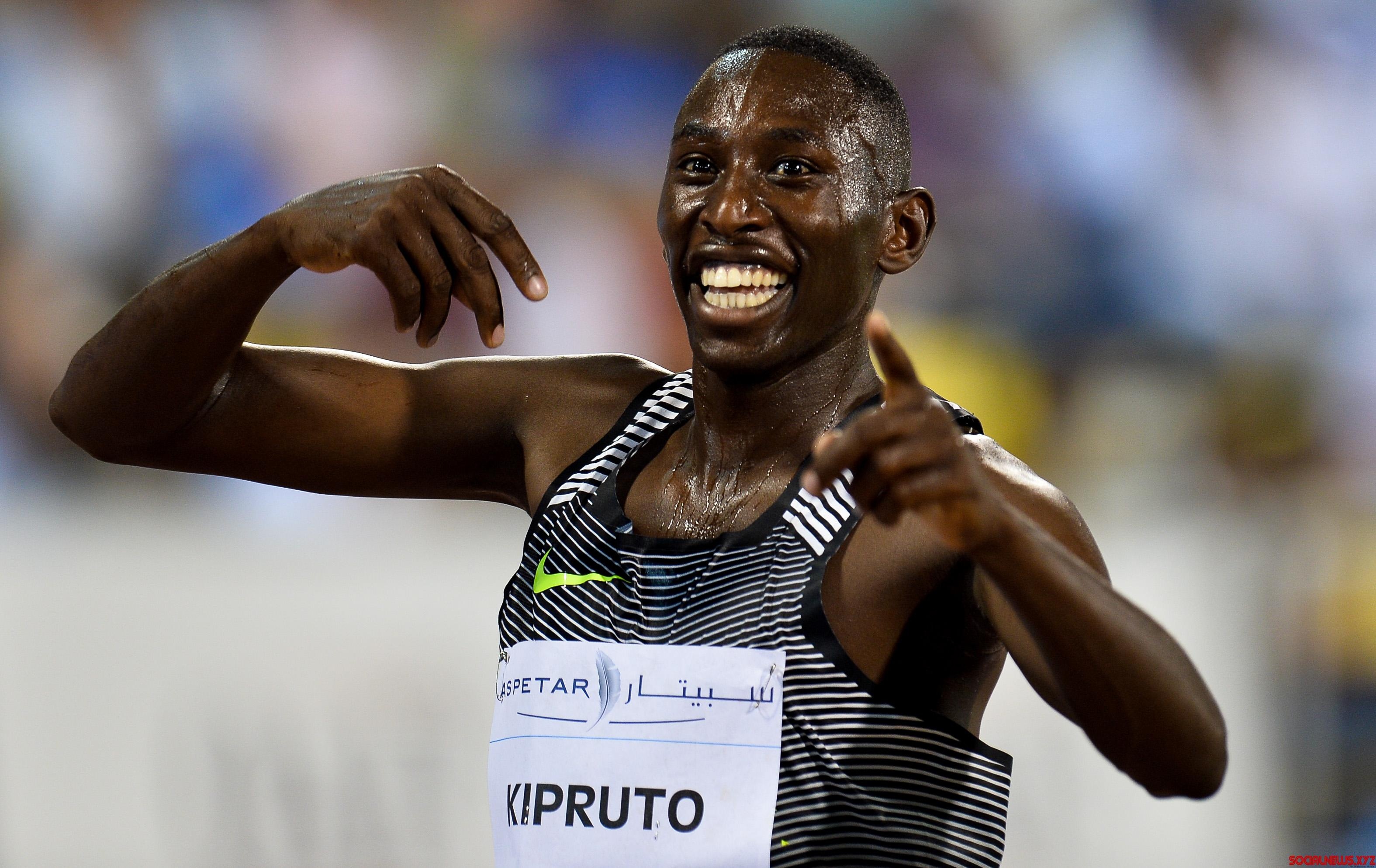 Conseslus Kipruto, World record pursuit, Steeplechaser's ambition, Brussels event, 3150x1990 HD Desktop