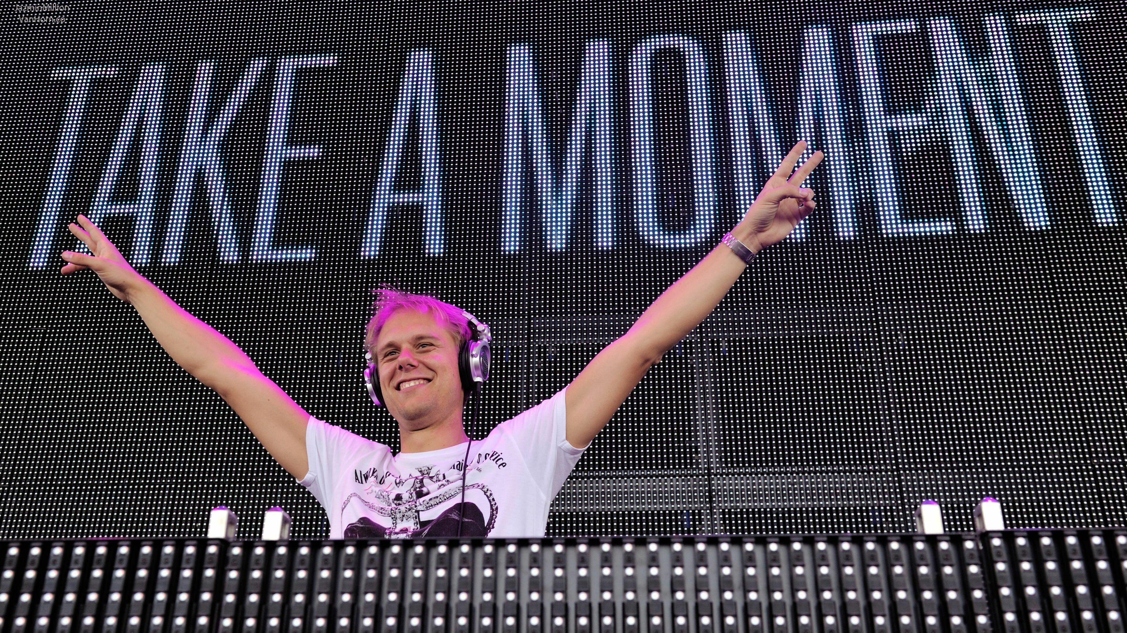 Armin Van Buuren, HD wallpapers, Electronic dance music, 3840x2160 4K Desktop