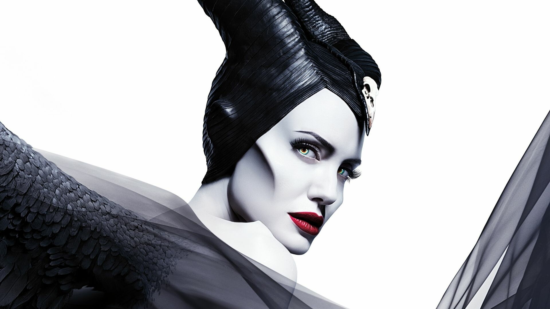 Angelina Jolie, Maleficent Mistress of Evil, Evil witch, Movie wallpaper, 1920x1080 Full HD Desktop