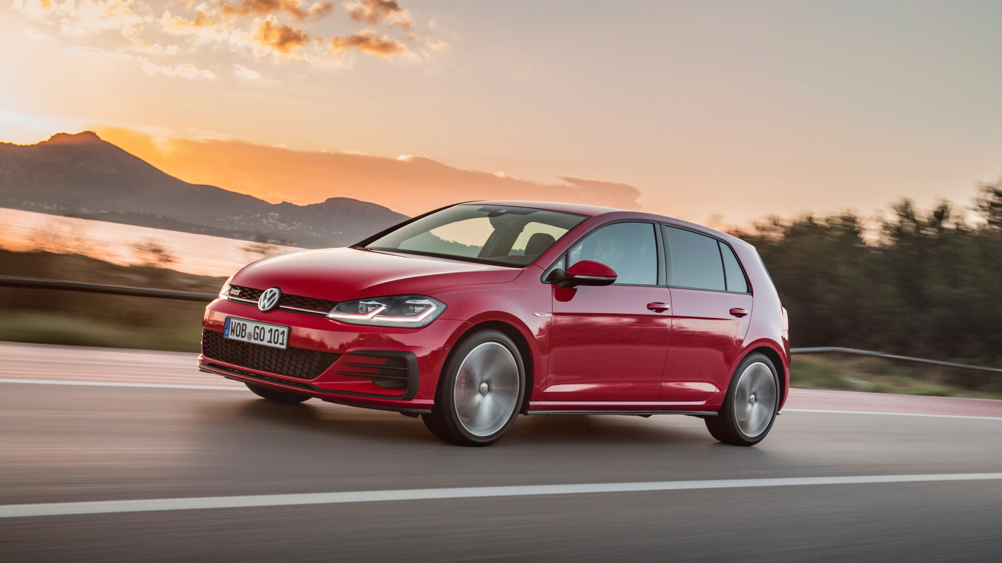 Volkswagen Golf, Cars desktop wallpapers, Ultra HD, 3840x2160 4K Desktop