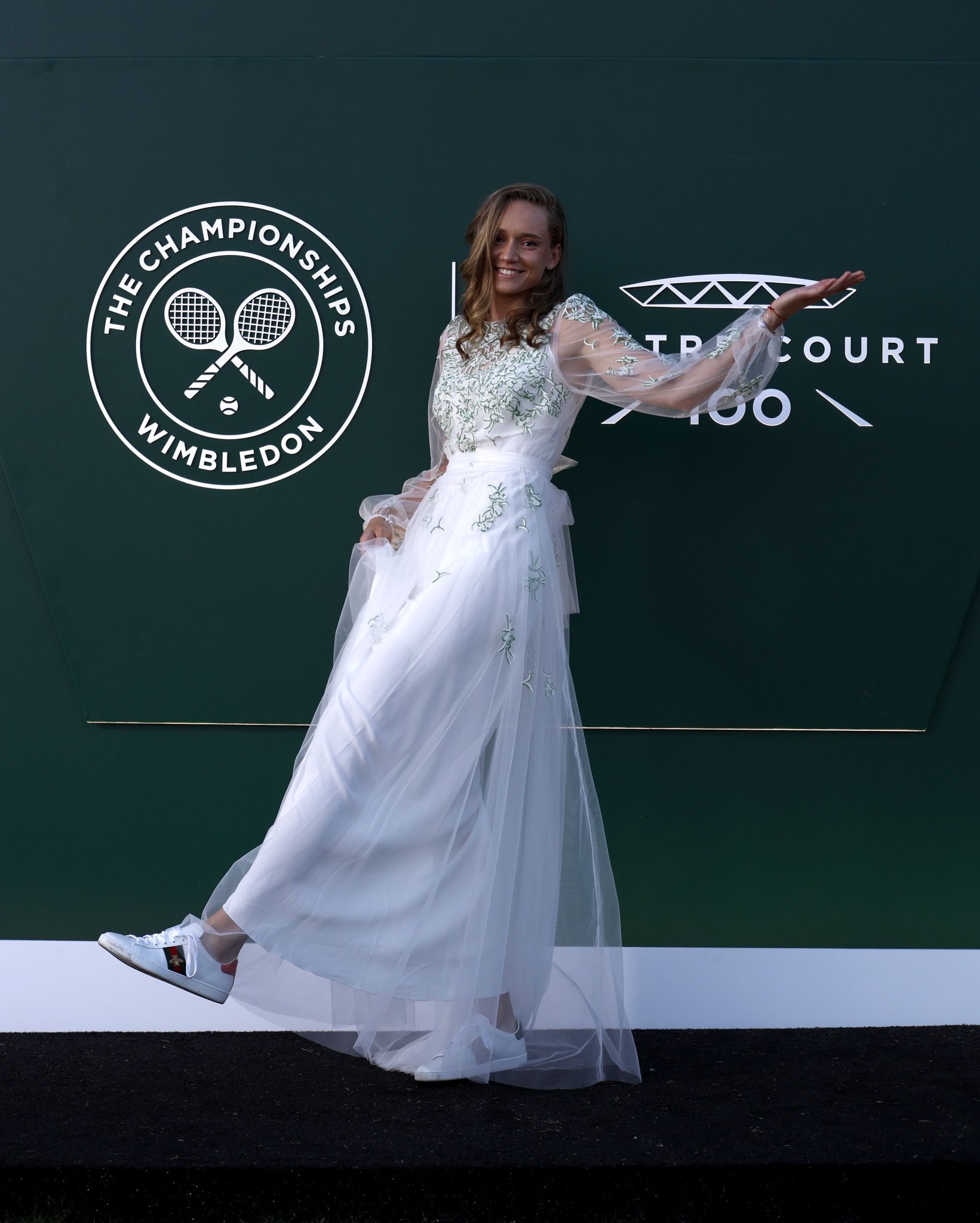 Wimbledon Champions Dinner 2022, Elena Rybakina Wallpaper, 1650x2050 HD Phone