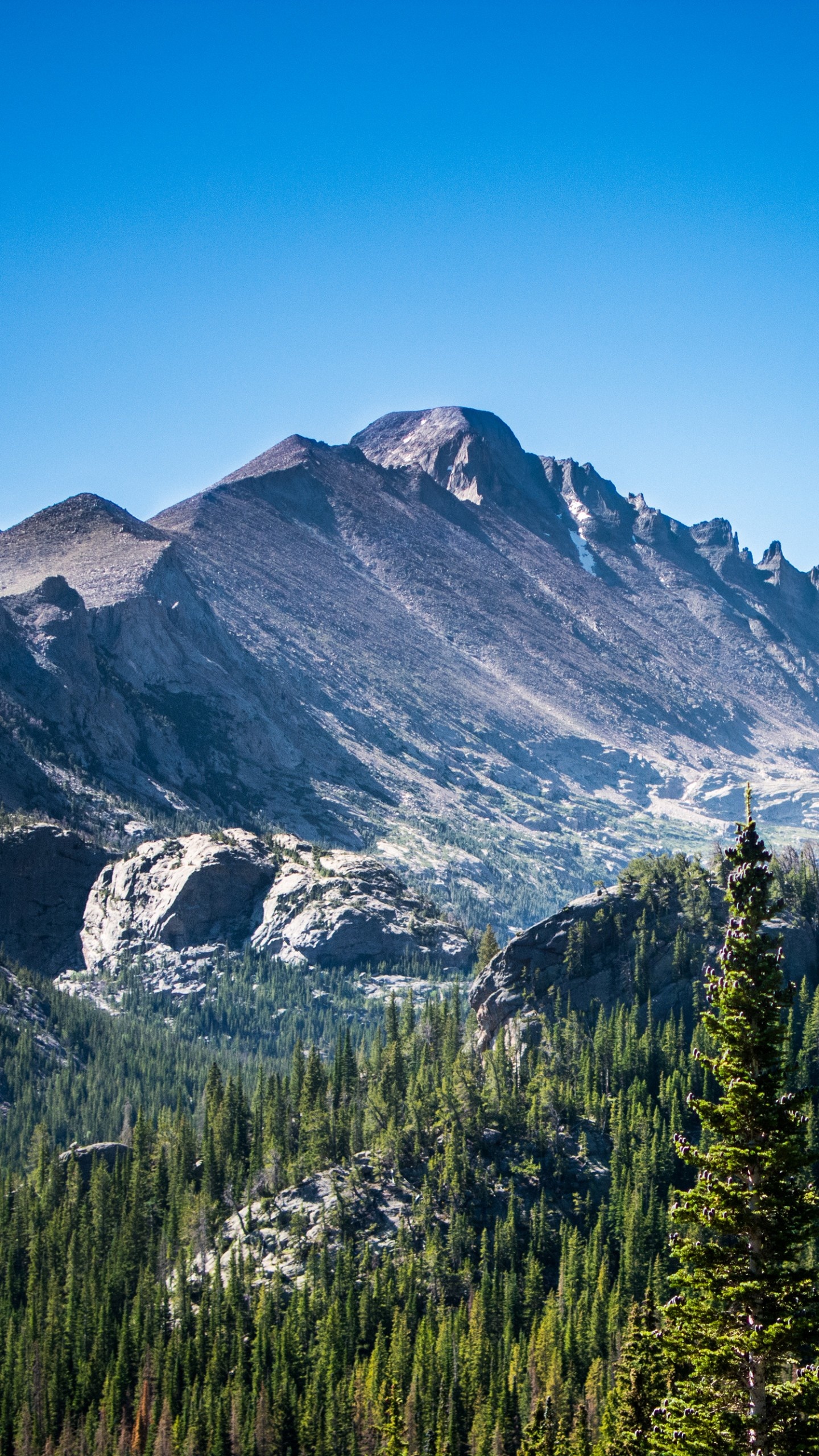 Rocky mountain iPhone wallpapers, Top free backgrounds, Nature's majesty, Digital art, 1440x2560 HD Phone