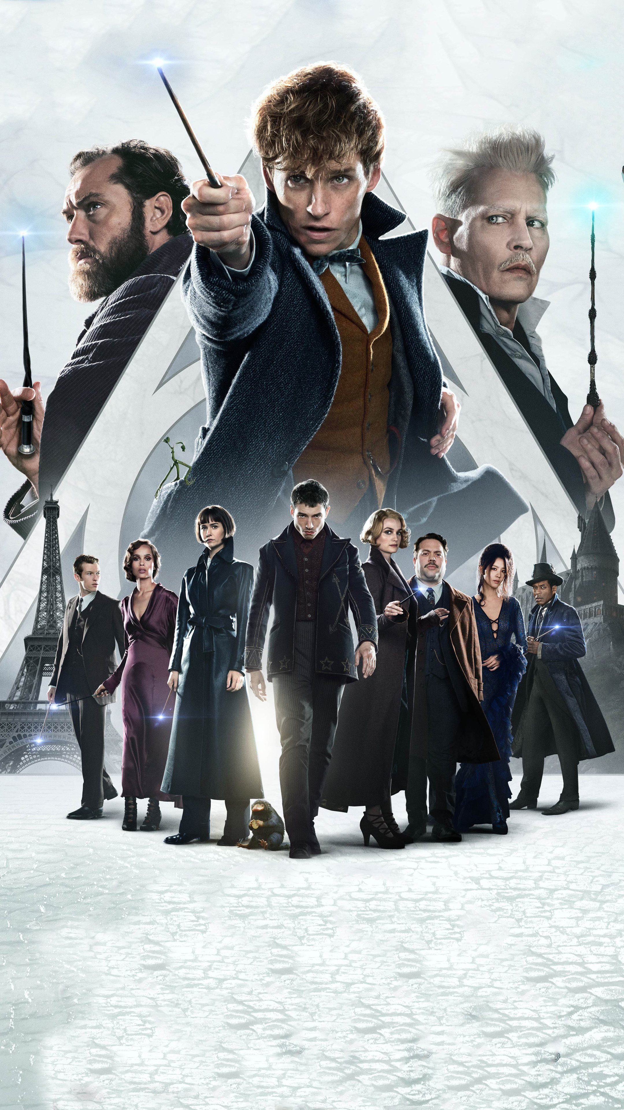 Fantastic Beasts, Crimes of Grindlewald, Sony Xperia, HD wallpapers, 2160x3840 4K Phone