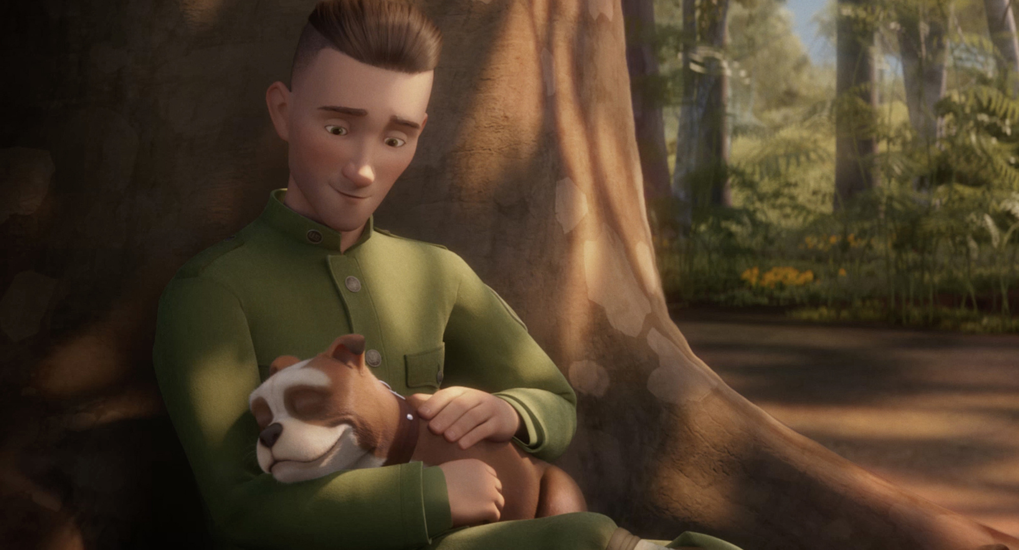 Sgt. Stubby: An American Hero, Logan Lerman, Fun Academy Studios, 2000x1080 HD Desktop