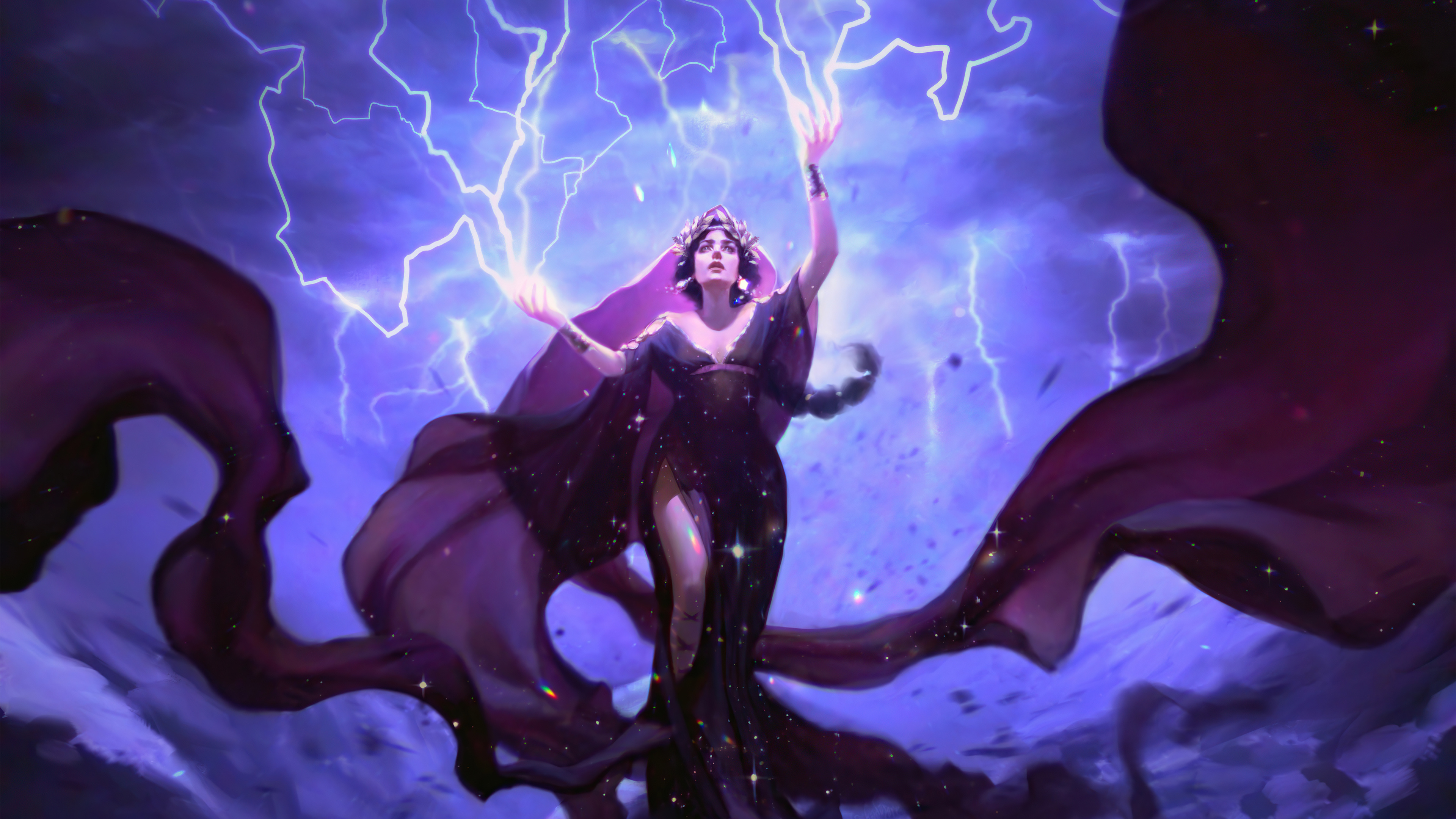 Storm God's Oracle, Magic: The Gathering Wallpaper, 3840x2160 4K Desktop