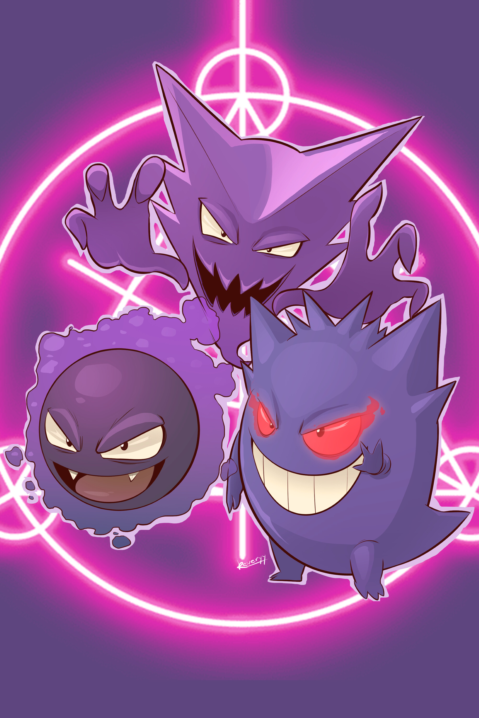 Gastly, Pokmon, Wallpapers, Top free, 2000x3000 HD Phone