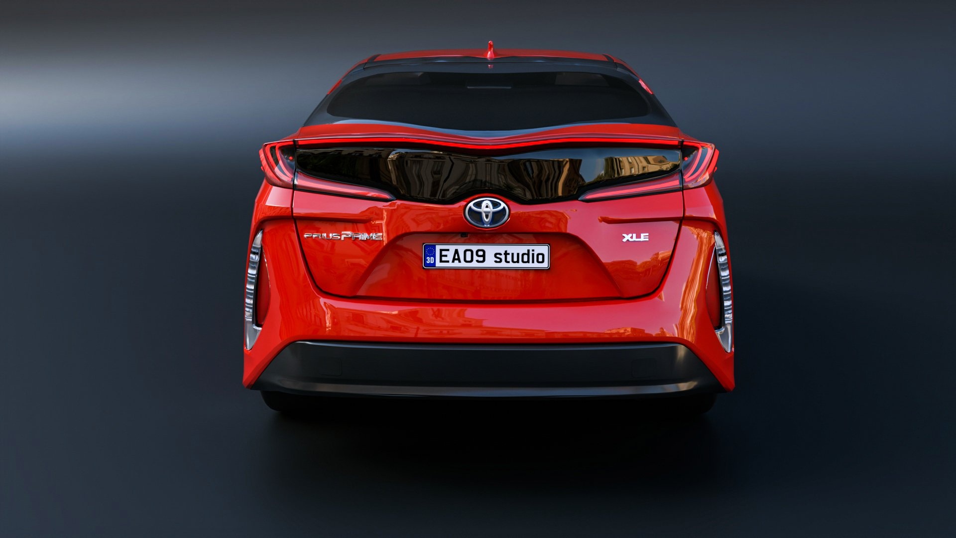 XLE 2022, Toyota Prius Prime Wallpaper, 1920x1080 Full HD Desktop