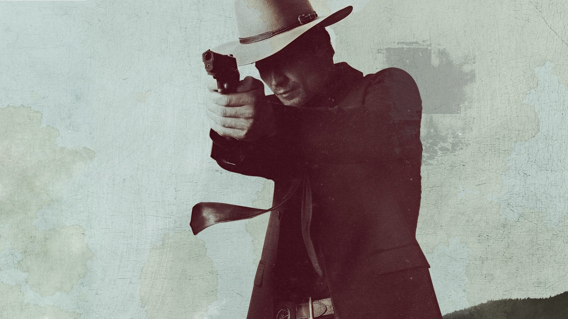 Justified TV Series, Action-packed drama, Intriguing characters, Elmore Leonard adaptation, 1920x1080 Full HD Desktop