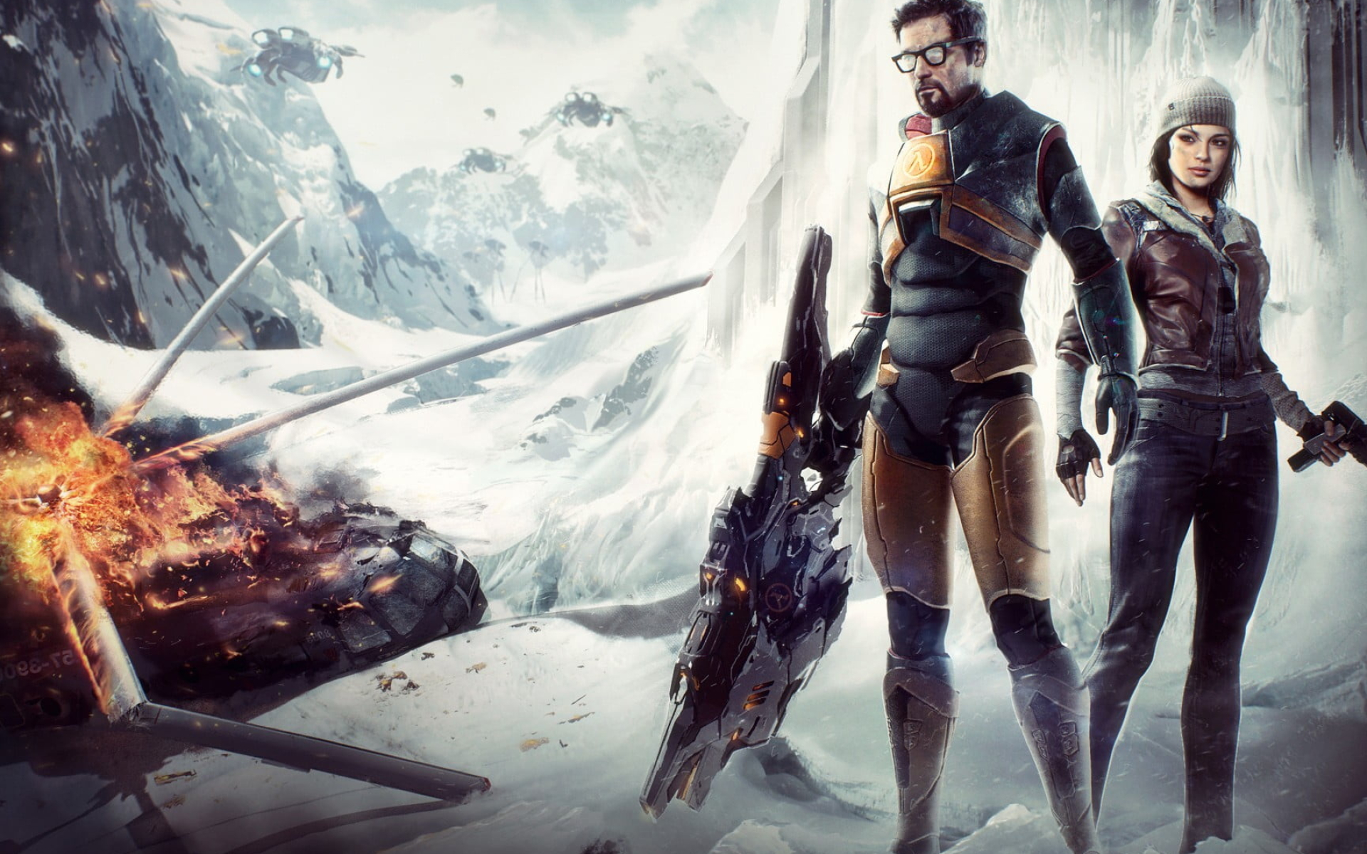 Legendary game, Half-Life art, Epic gaming wallpaper, Video game art, 1920x1200 HD Desktop