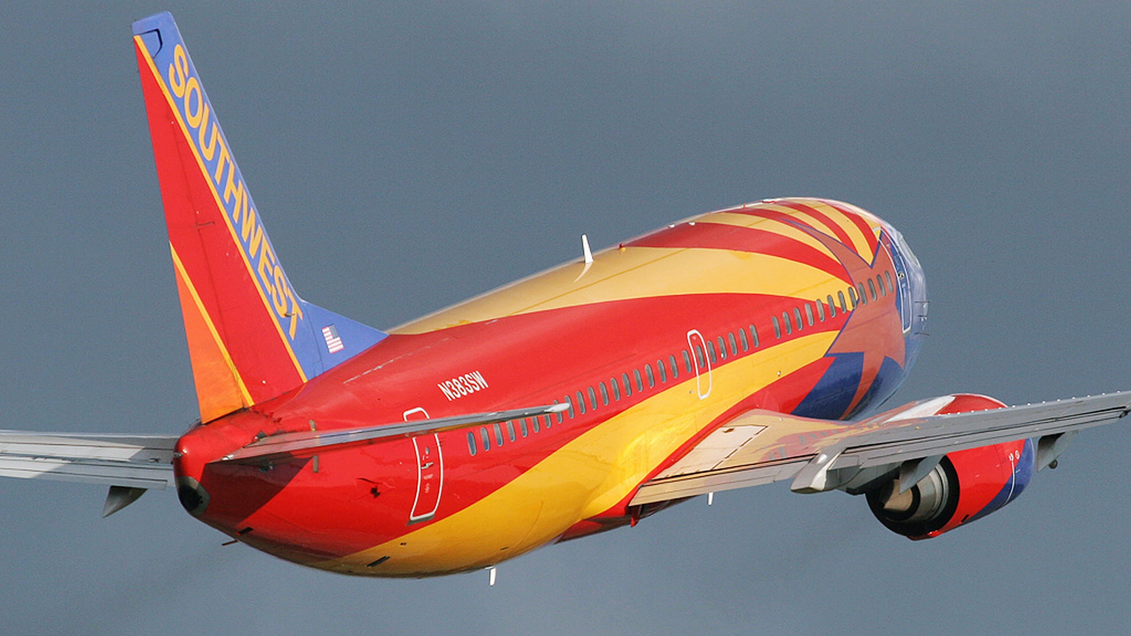 Boeing 737-3H4, Southwest Airlines Wallpaper, 3840x2160 4K Desktop