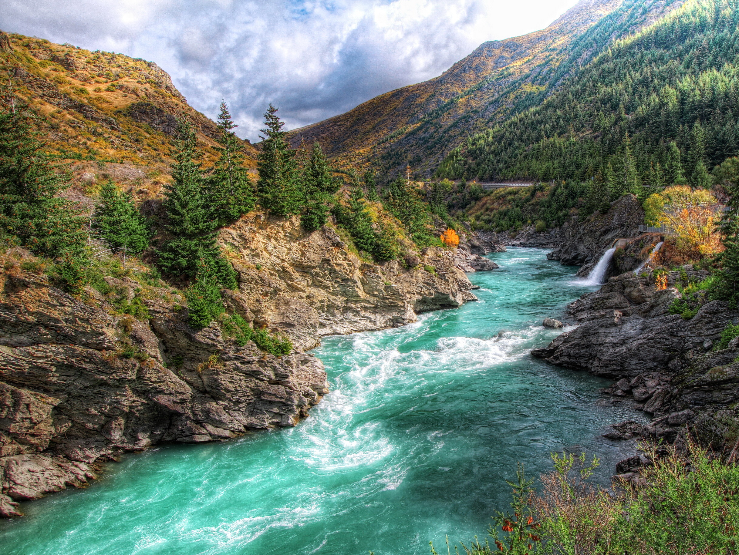 New Zealand, Rivers Wallpaper, 2440x1830 HD Desktop