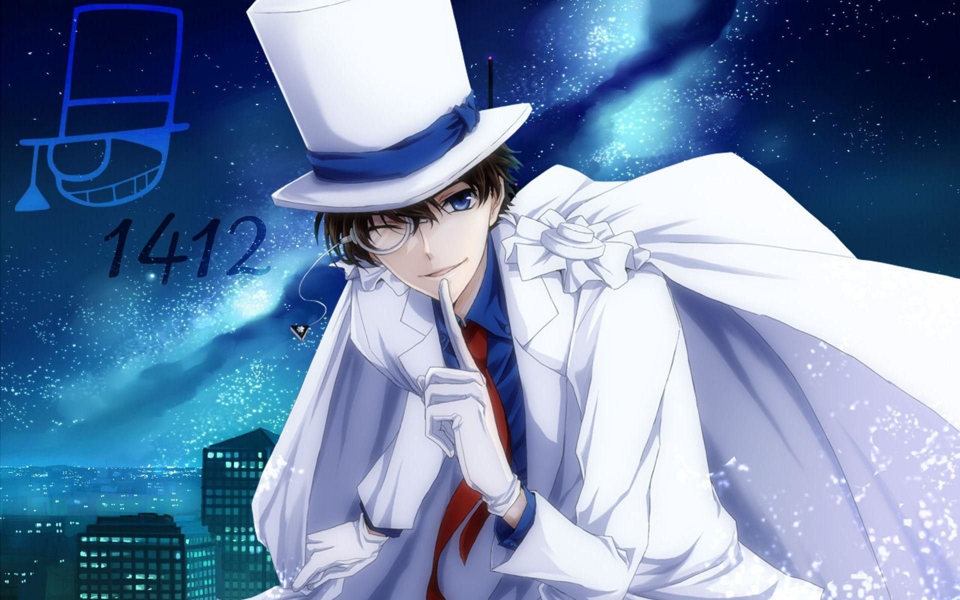 Magic Kaito anime, Mysterious atmosphere, Entertaining adventures, Stylish character art, 1920x1200 HD Desktop