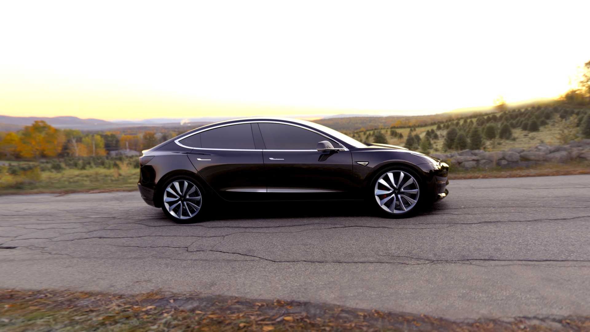 Tesla Model 3, Electric revolution, Cutting-edge technology, Futuristic design, 1920x1080 Full HD Desktop