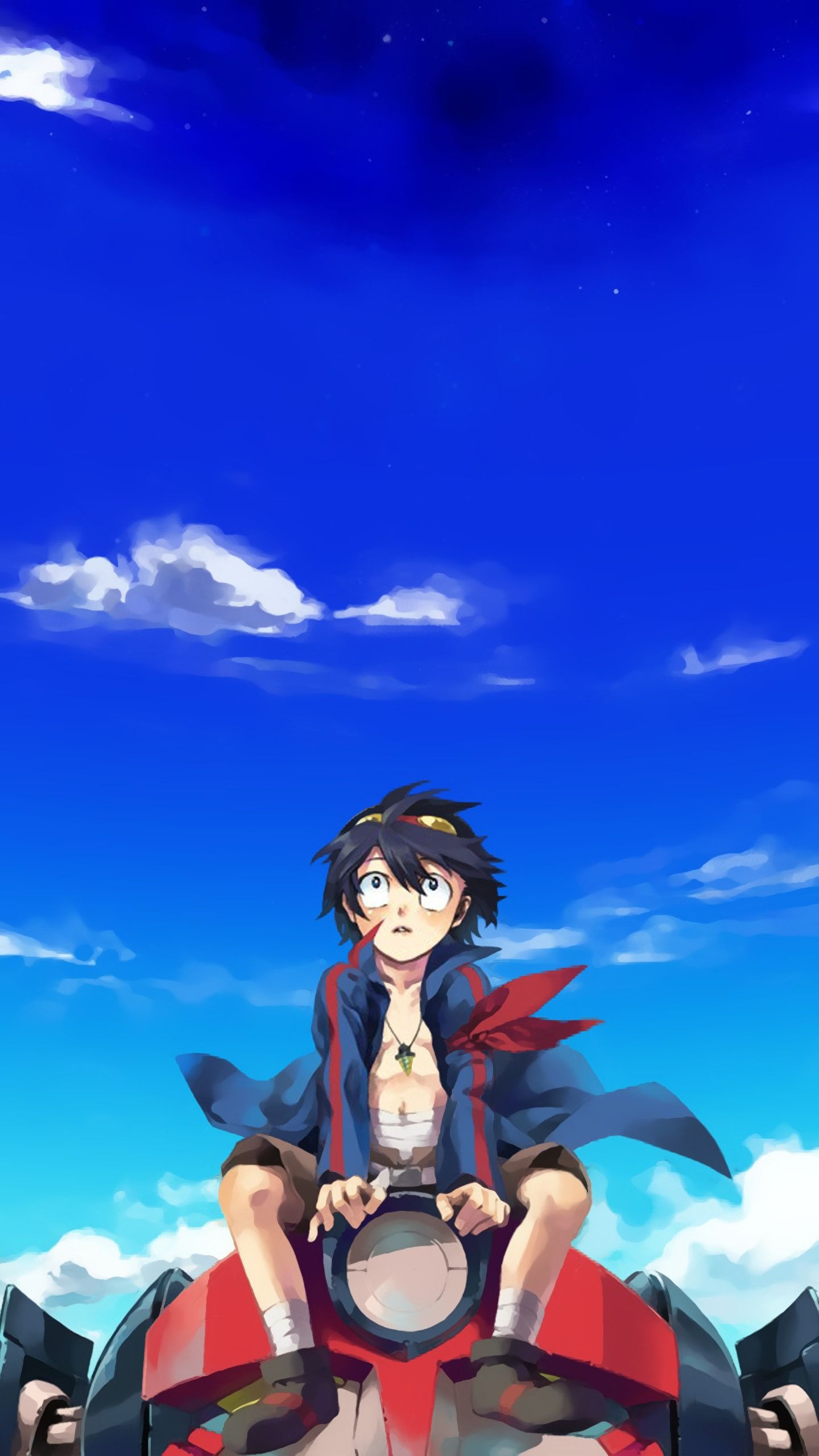 Tengen Toppa Gurren Lagann, iPhone wallpapers, Fan-favorite backgrounds, 1440x2560 HD Phone