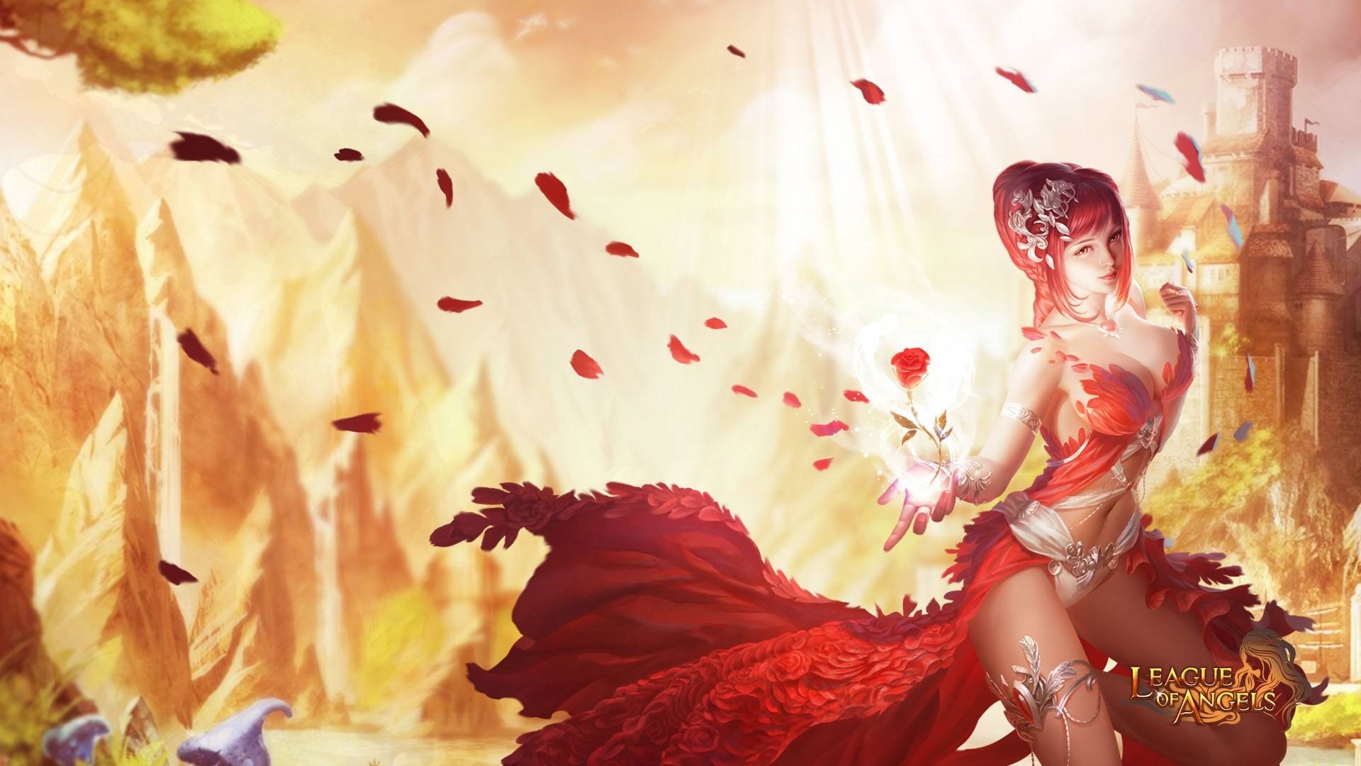 Amora, League of Angels Wallpaper, 1920x1080 Full HD Desktop