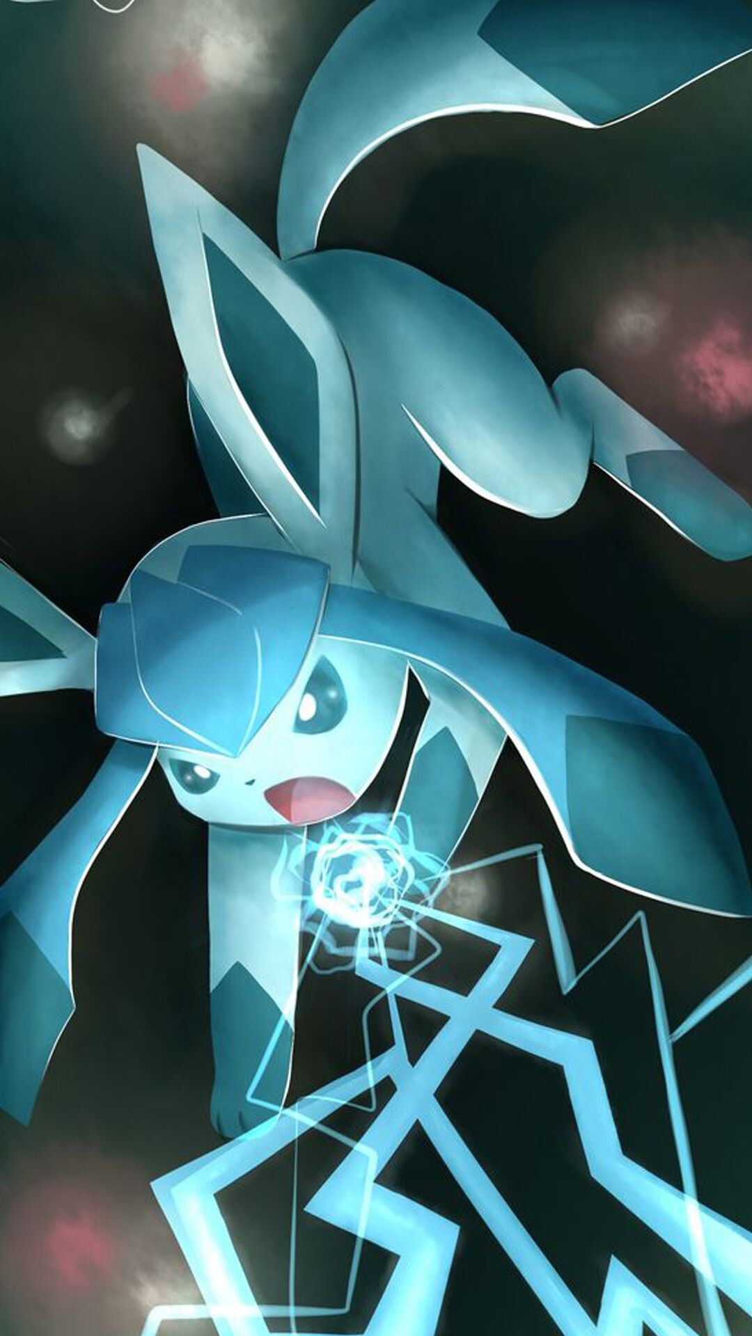 Glaceon iPhone wallpapers, Stylish designs, Personalized backgrounds, Phone customization, 1080x1920 Full HD Phone